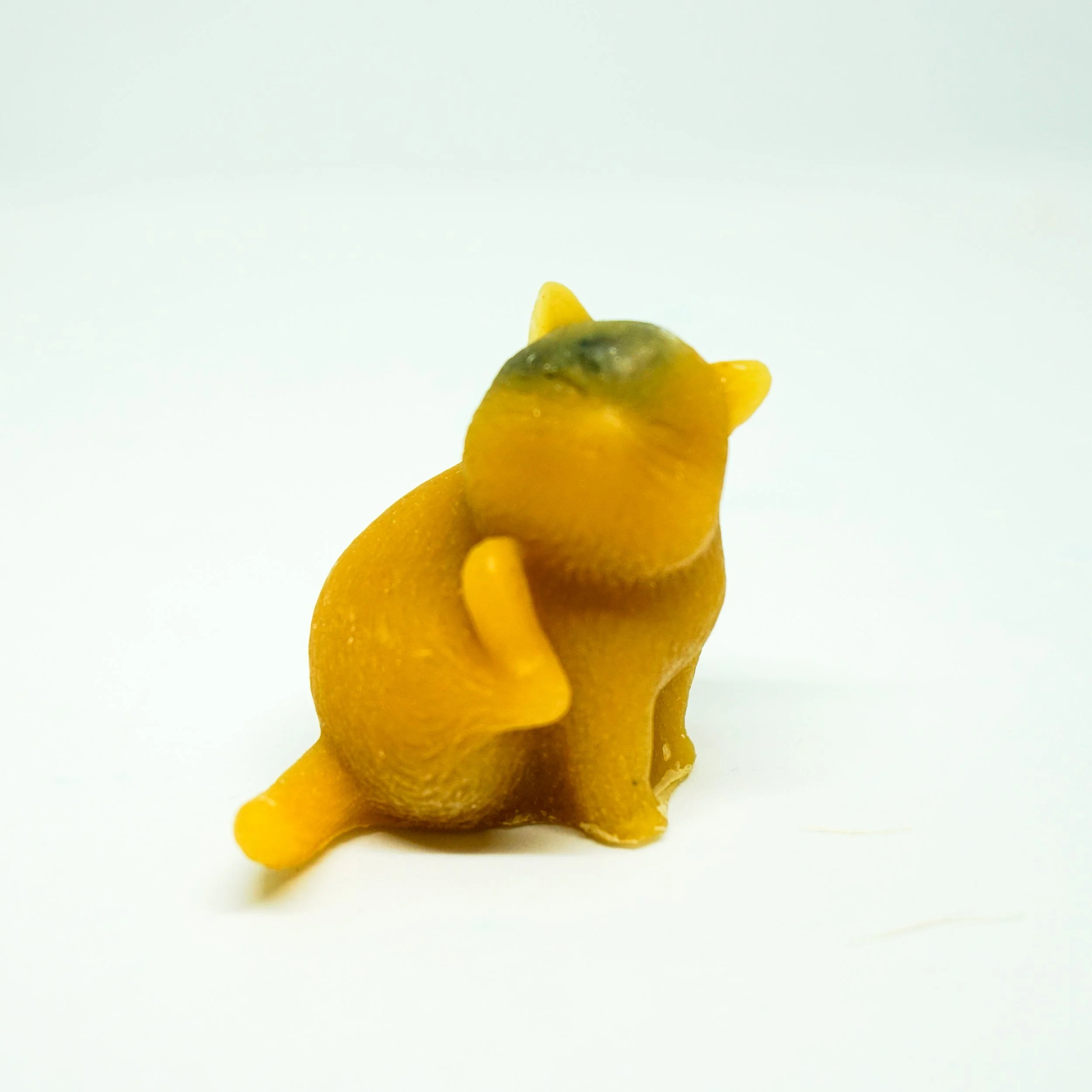 organic vegan cruelty-free gold crystal kitty cat soap by collective blend