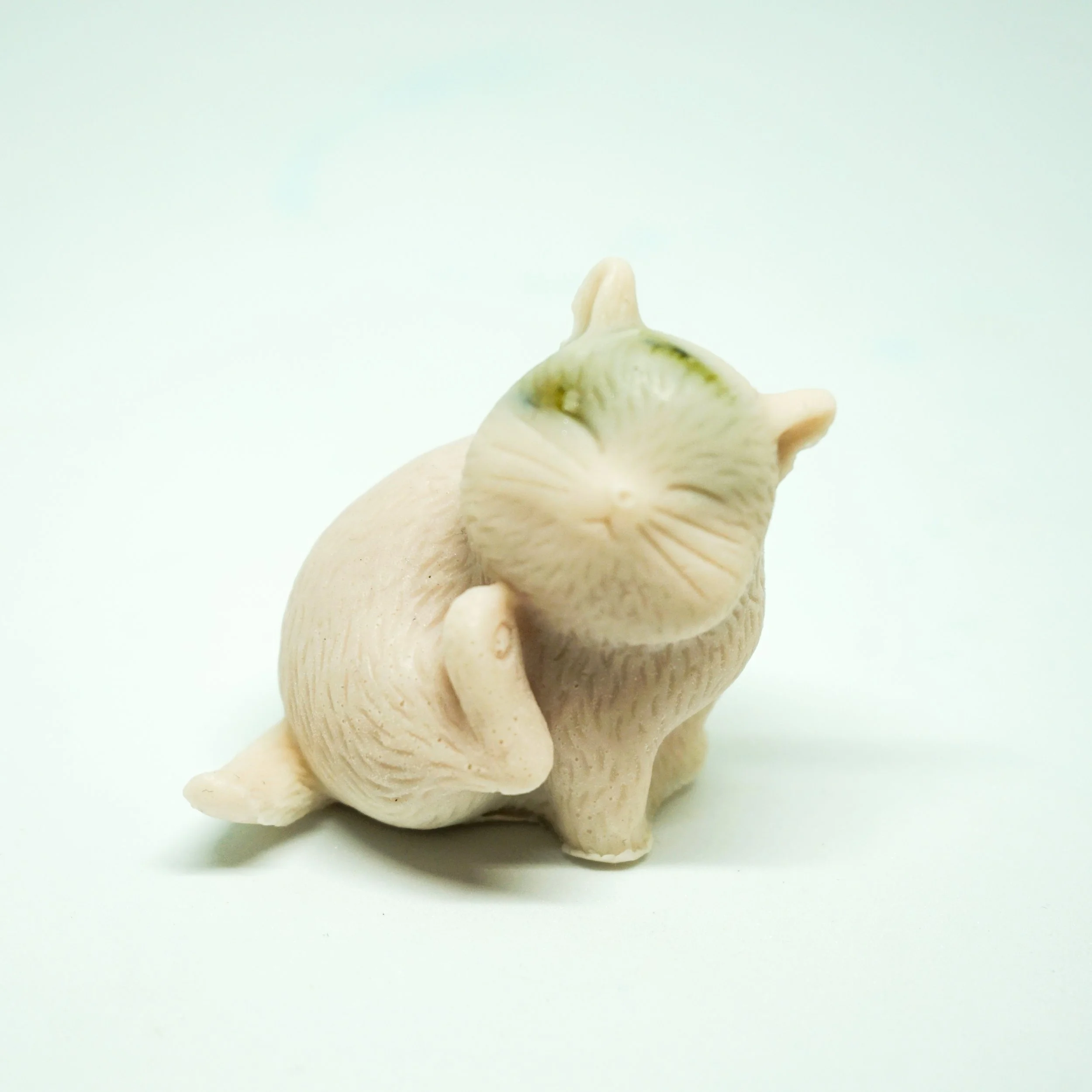 organic vegan cruelty-free pink crystal kitty cat soap by collective blend