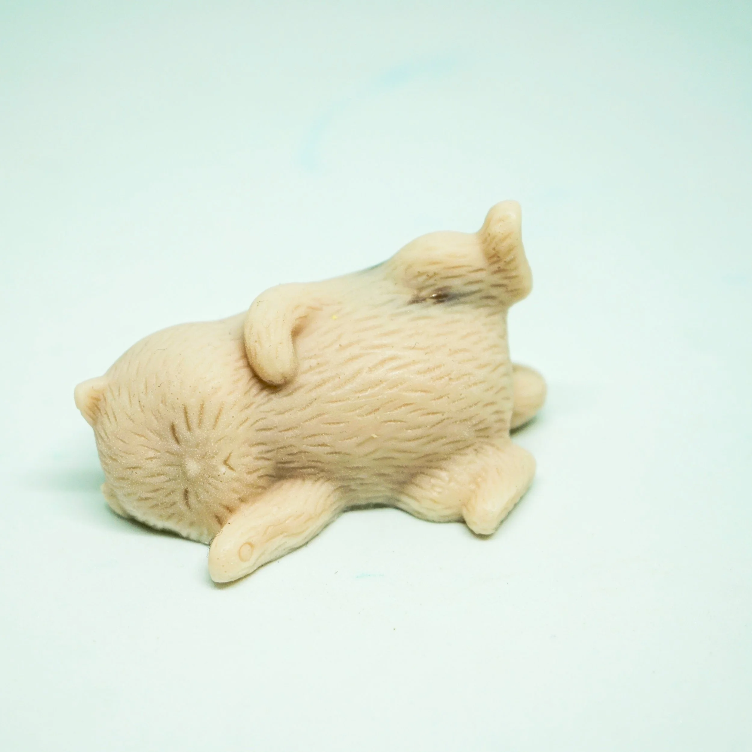 organic vegan cruelty-free pink crystal kitty cat soap by collective blend