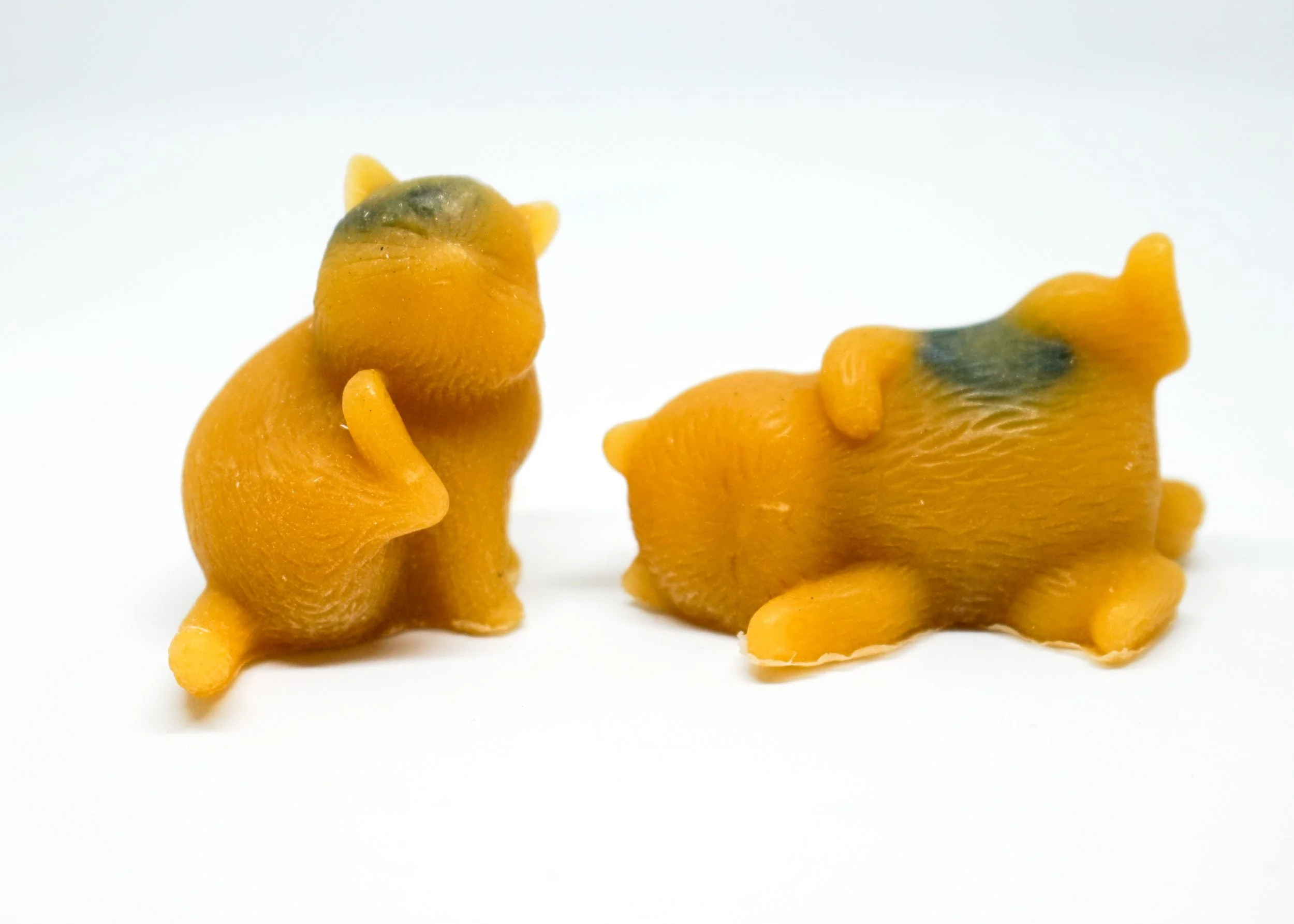 organic vegan cruelty-free gold crystal kitty cat soap by collective blend