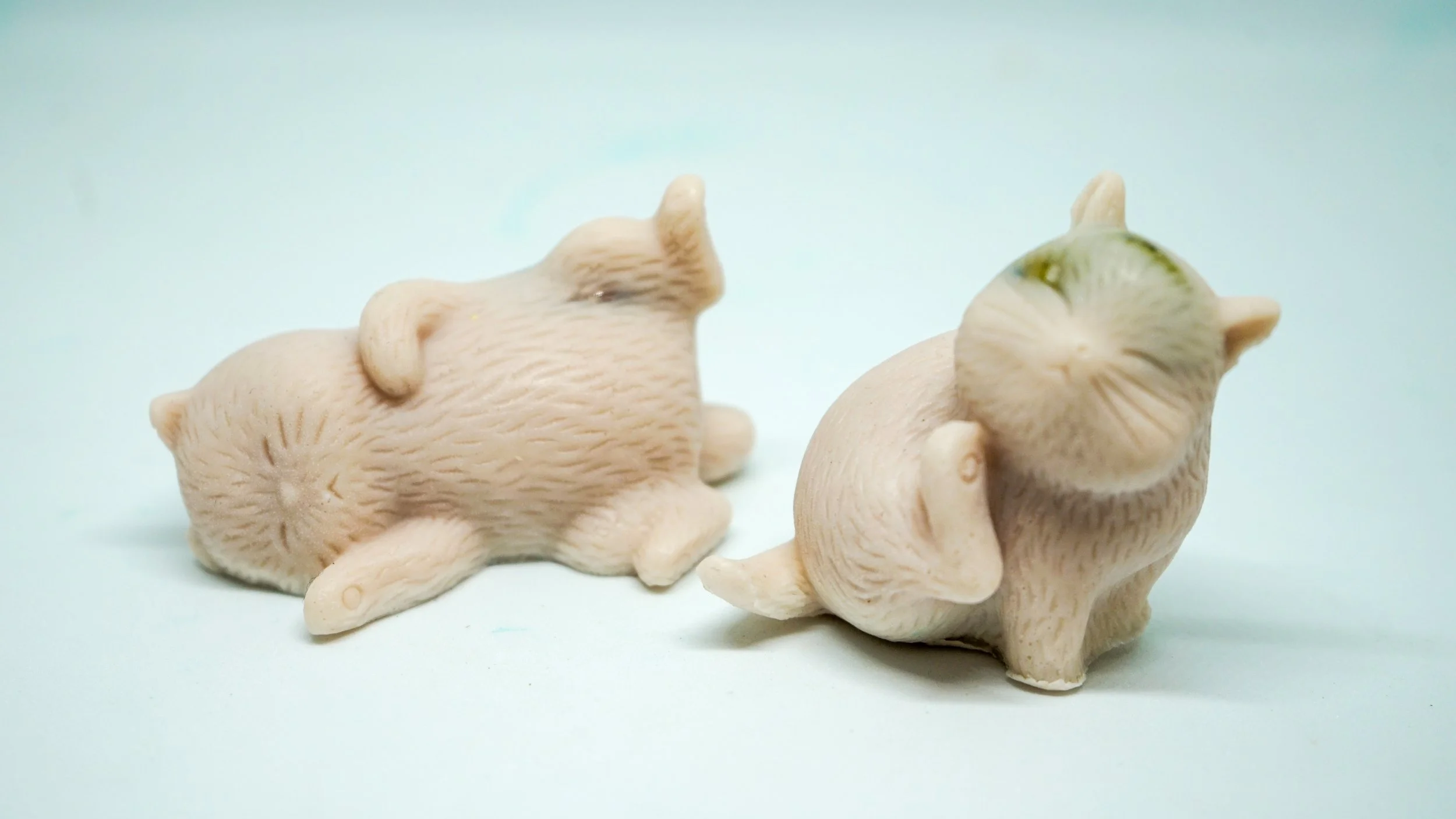 organic vegan cruelty-free pink crystal kitty cat soap by collective blend