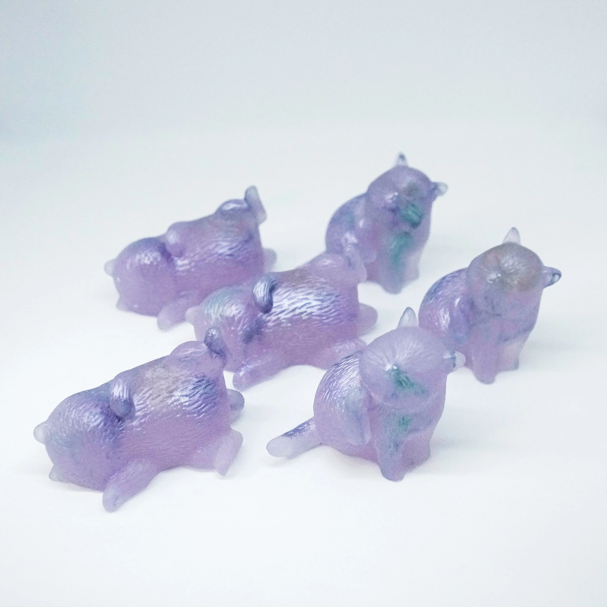 organic vegan cruelty-free cosmic crystal kitty cat soap by collective blend