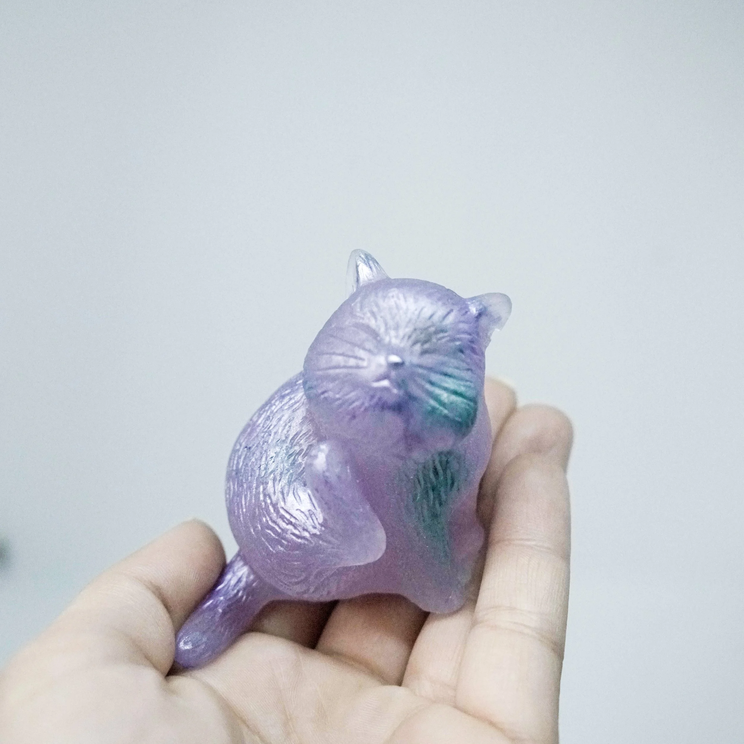 organic vegan cruelty-free cosmic crystal kitty cat soap by collective blend