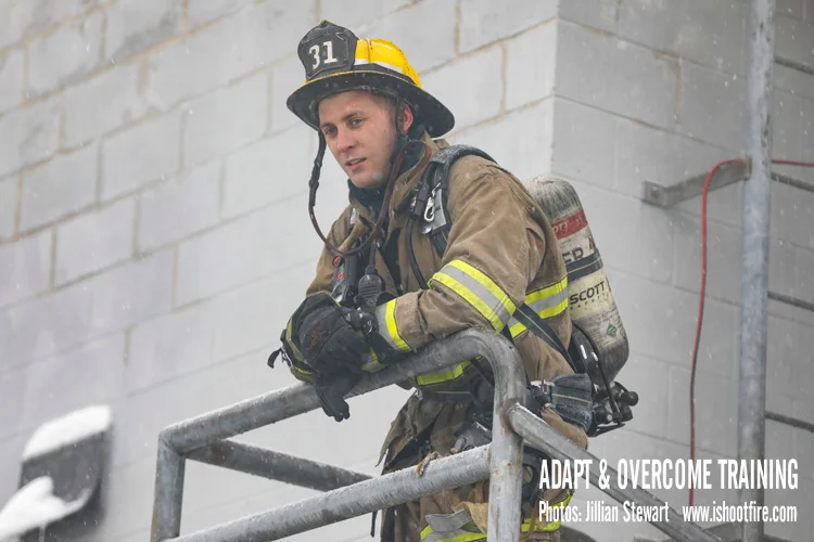 Firefighter Casey Snider