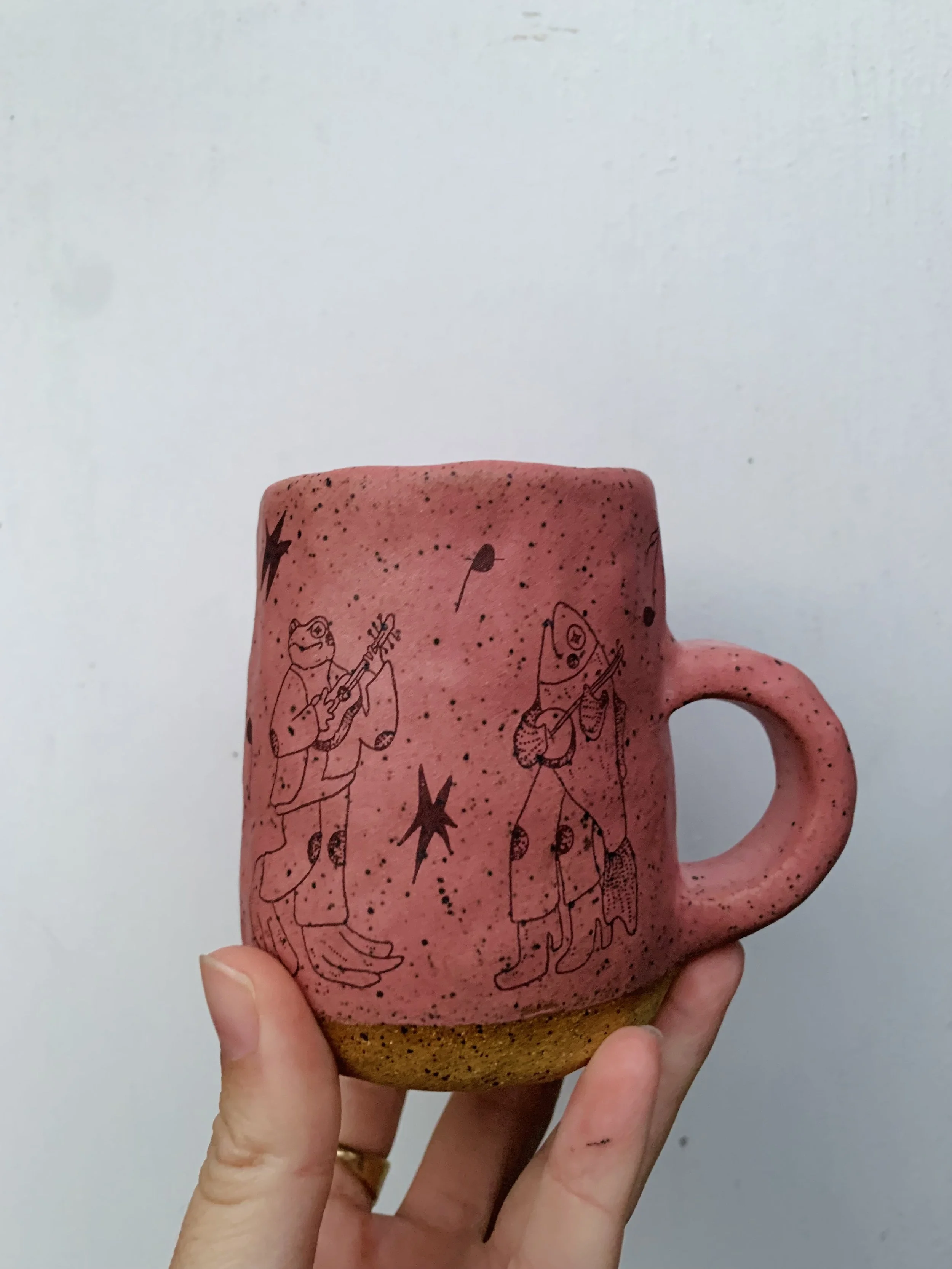 "Jam Session" Ceramic mug - Em Trentham -