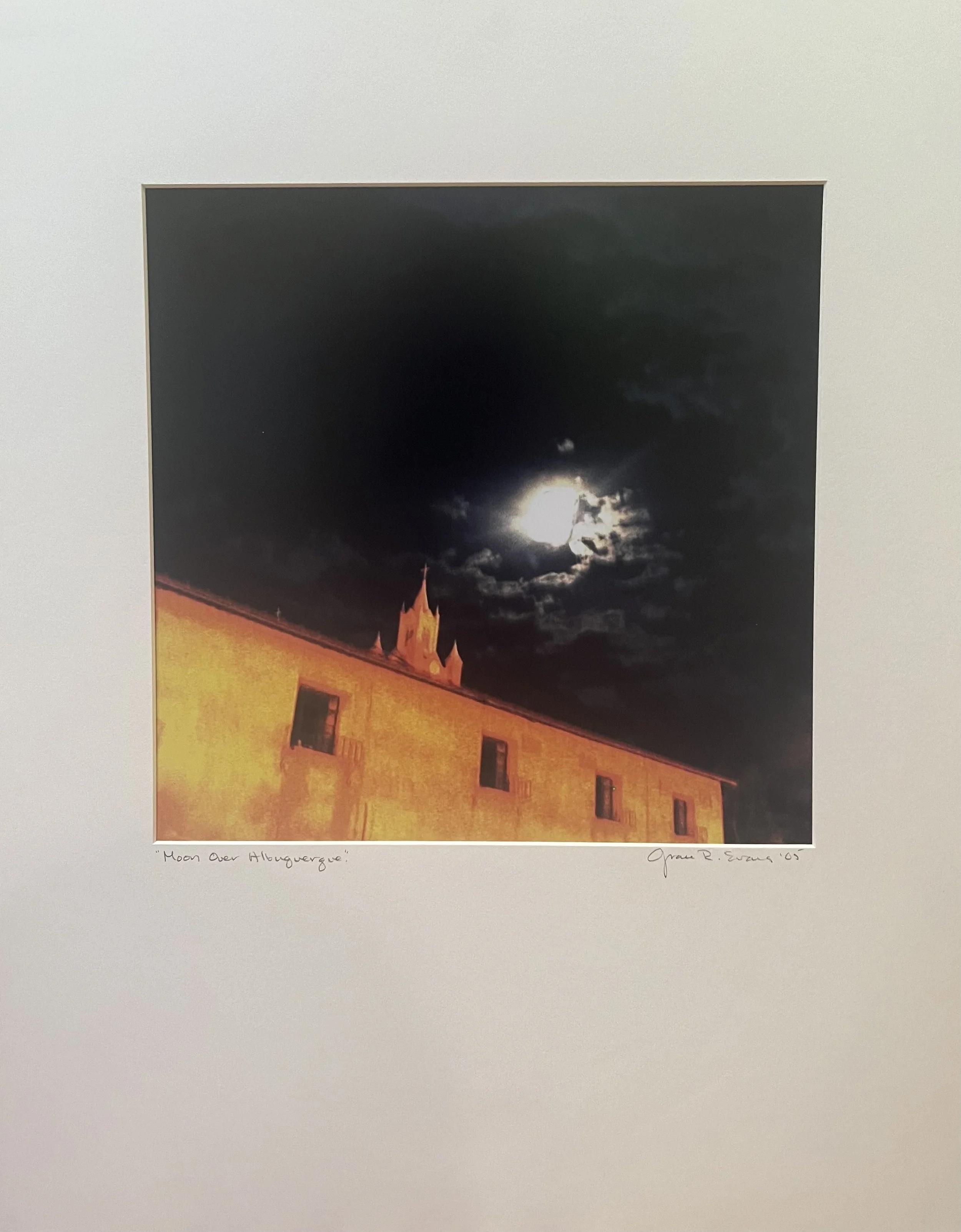 Moon over Albuquerque - Grace Evans