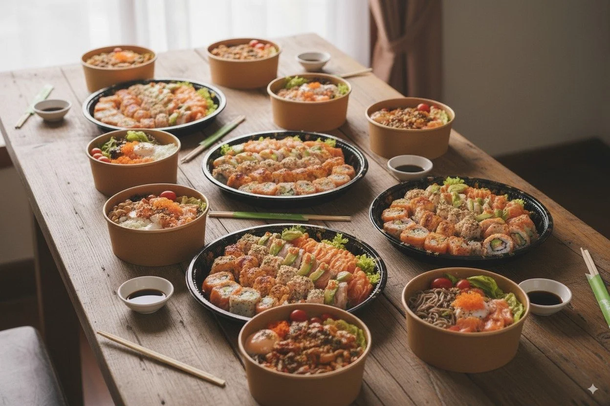 Protein Bowls and Sushi Platters from Salmon Samurai