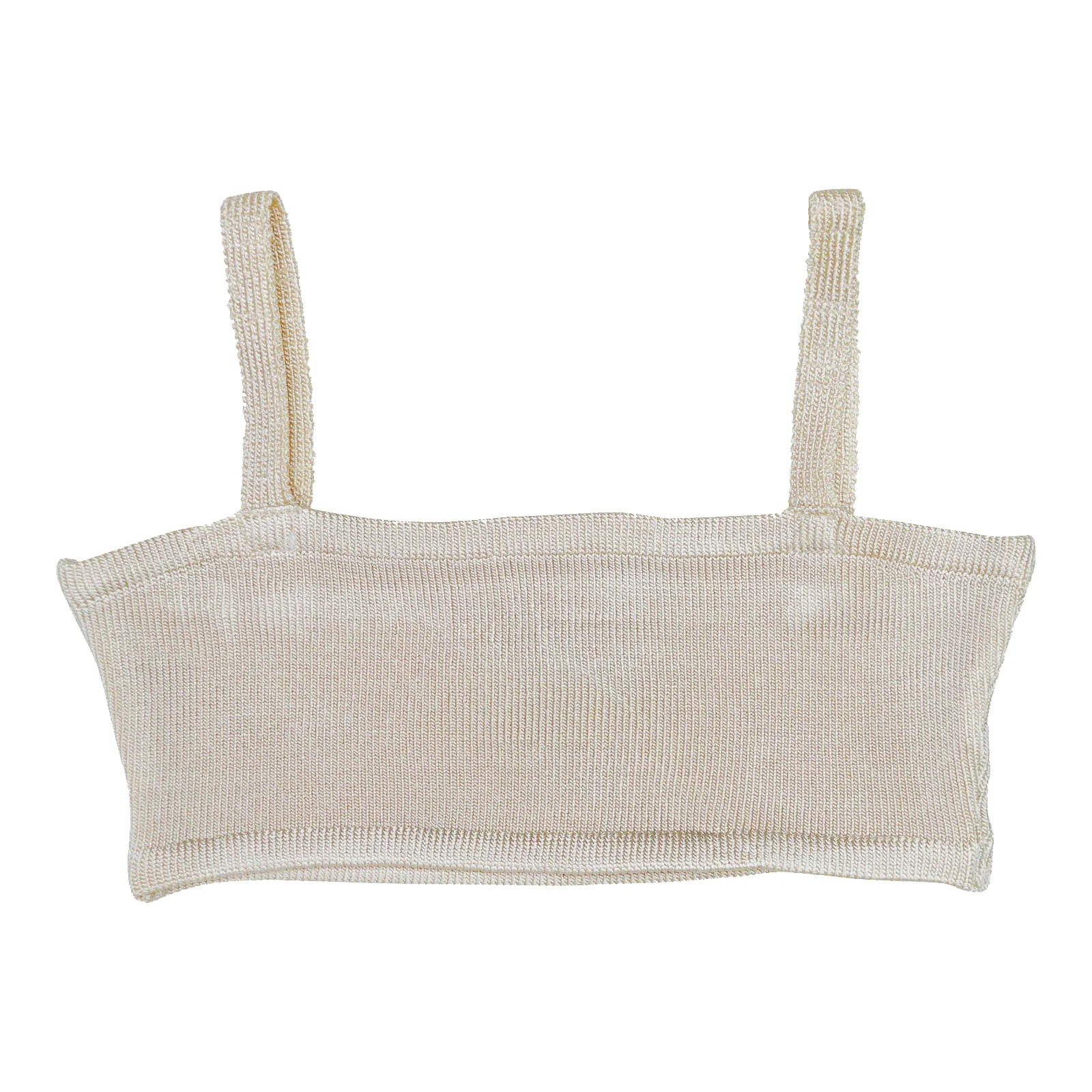 Knit Bandeau: Natural