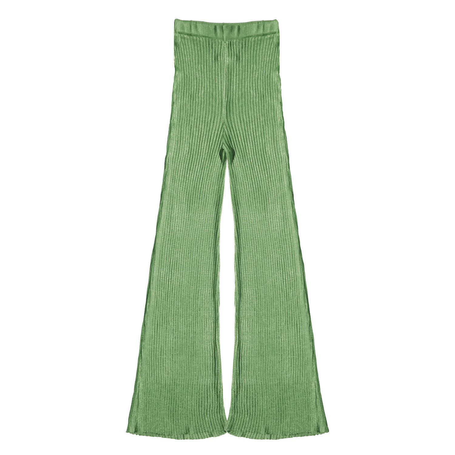 Ribbed Pant: Lettuce