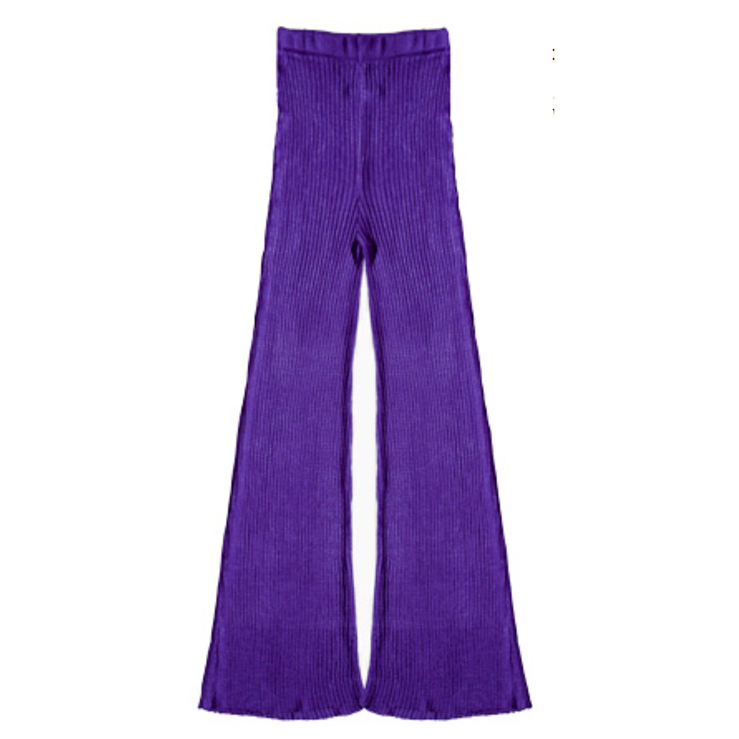 Ribbed Pant: Pansy