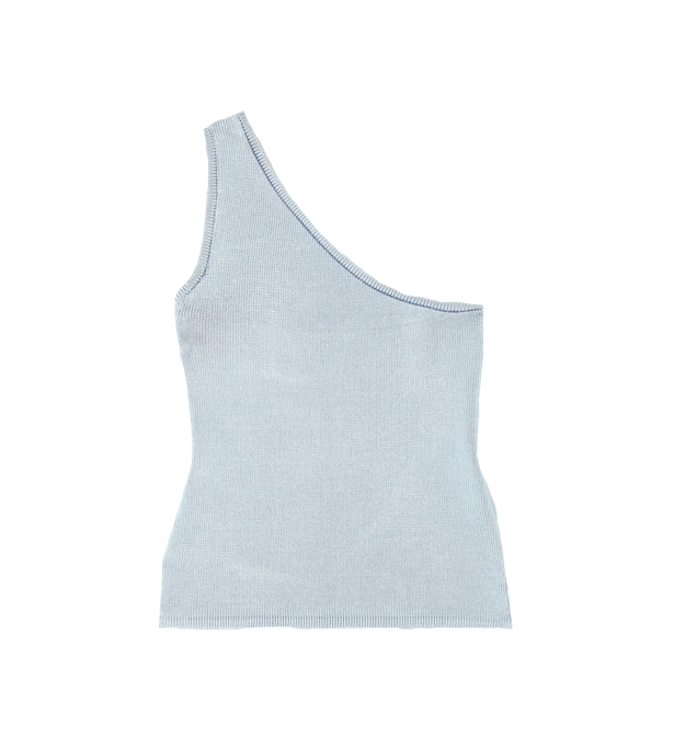 One Shoulder: Cloud Blue