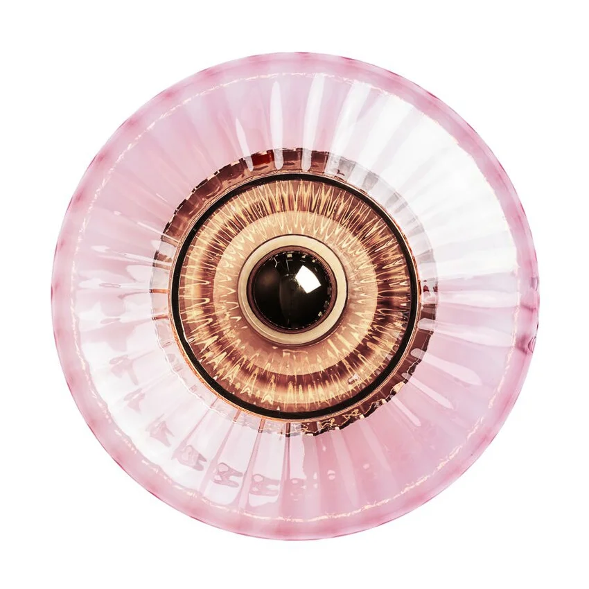 New Wave Optic Wall Sconce XL Rose