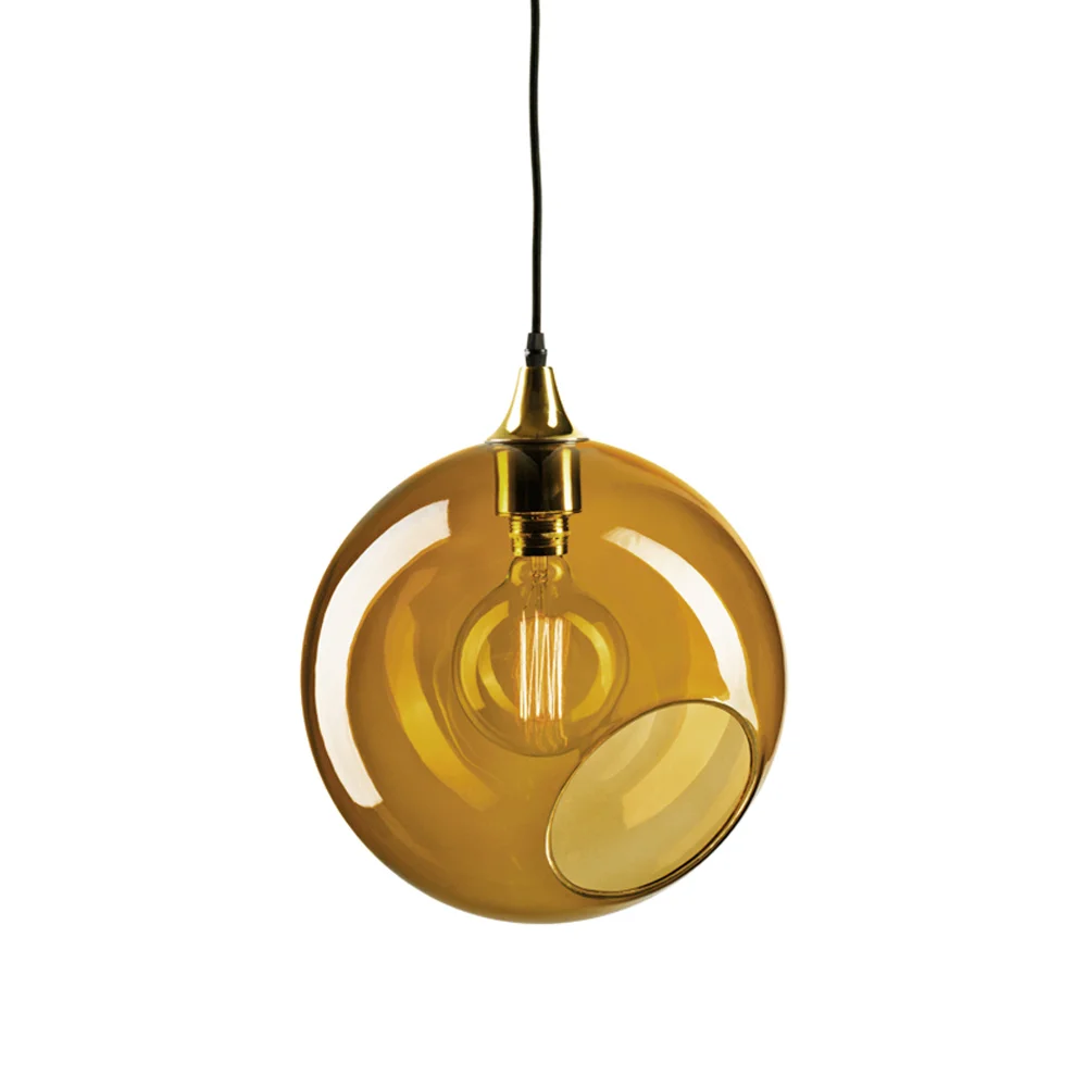 Ballroom XL Amber Pendant Light