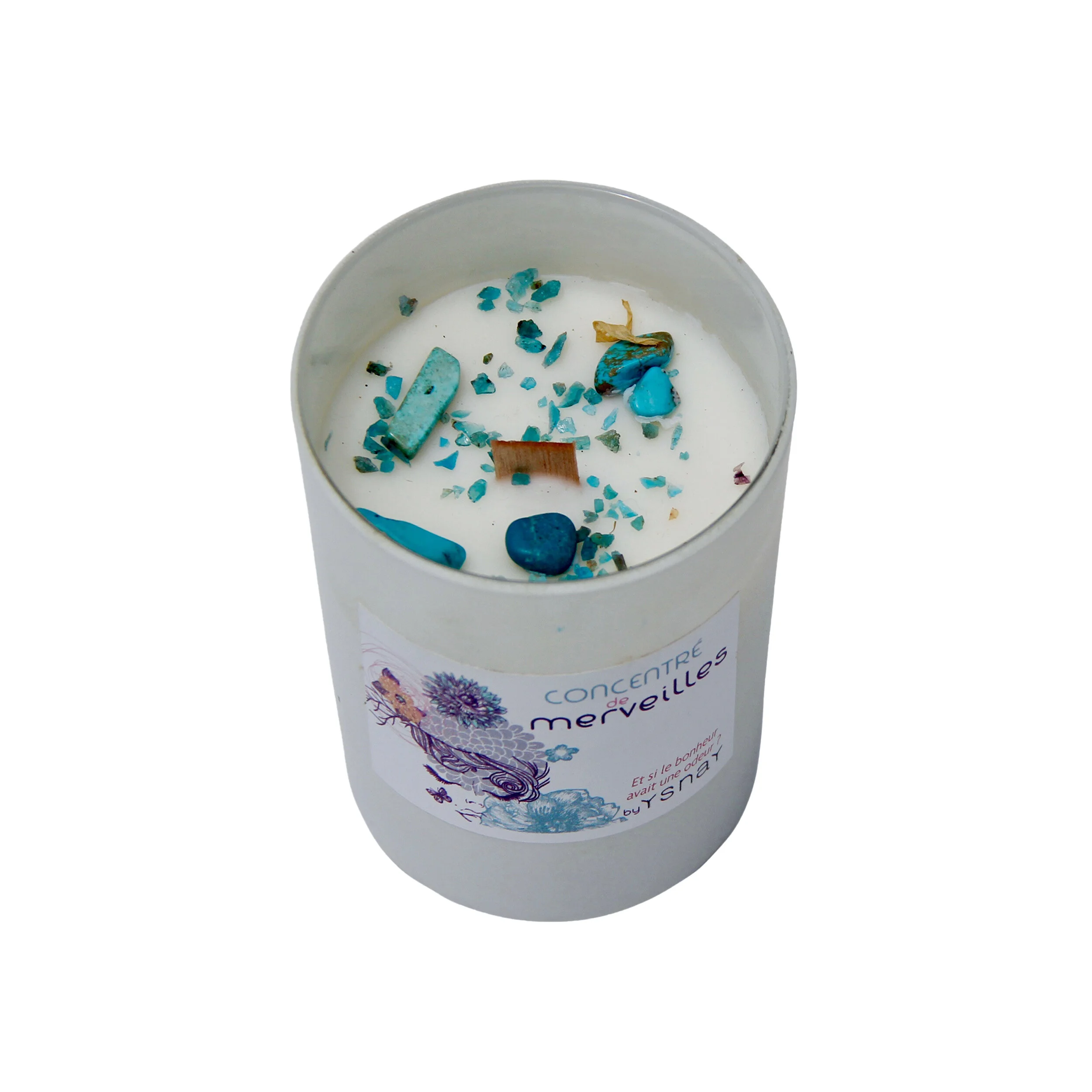 Wonders Crystals Candle