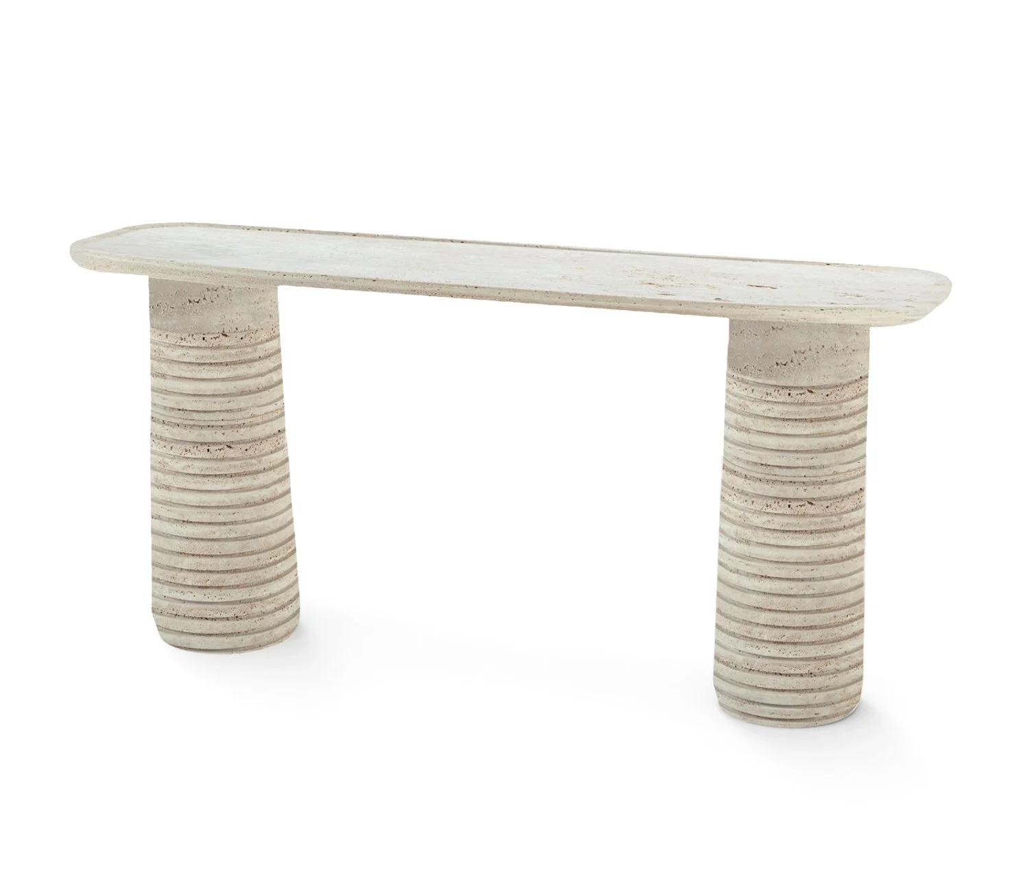 Poppy Console Table - Marble