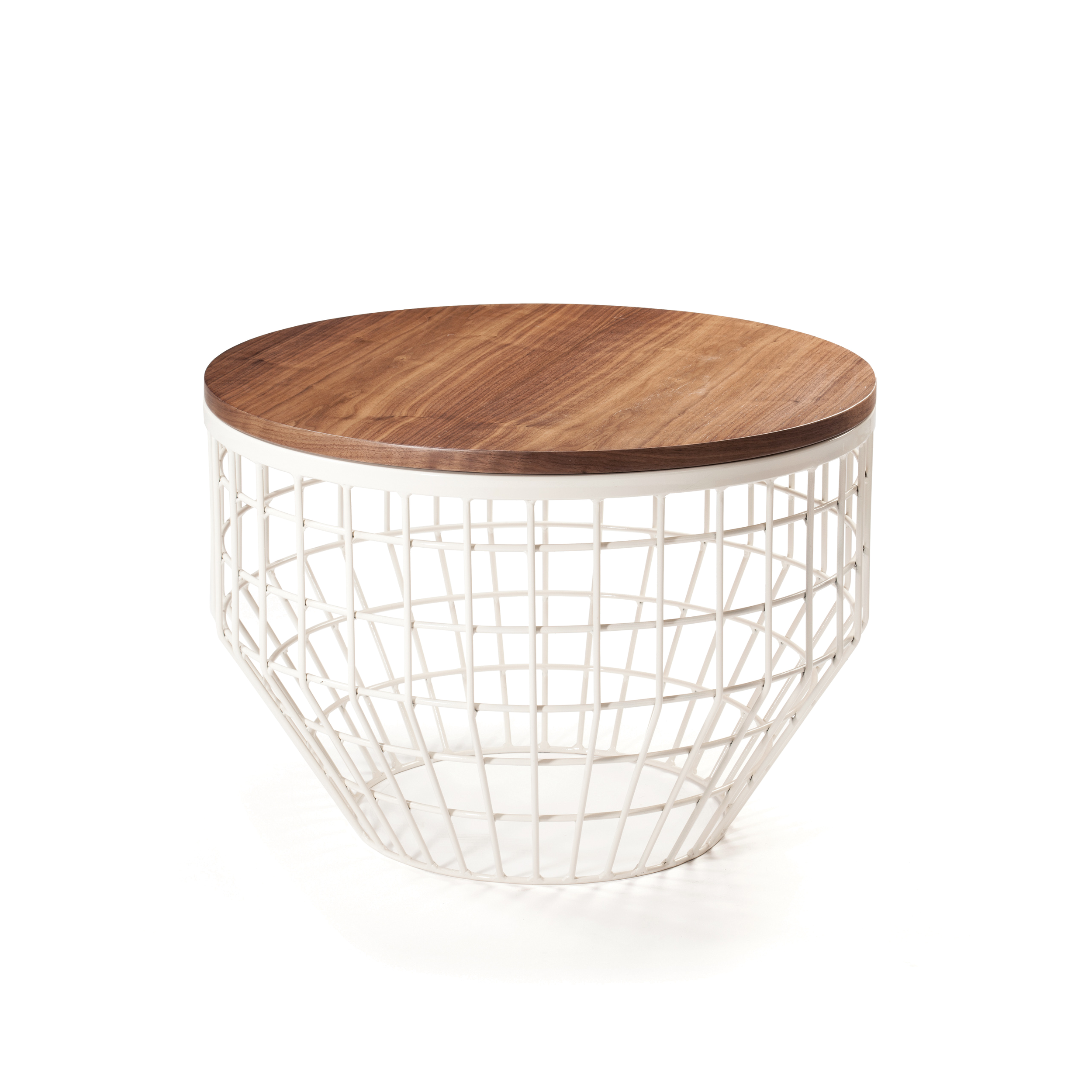 New Air Side Table - Wood Top