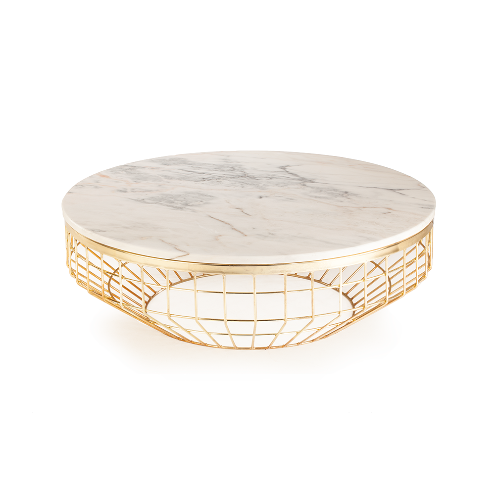 New Air Coffee Table - Stone Top
