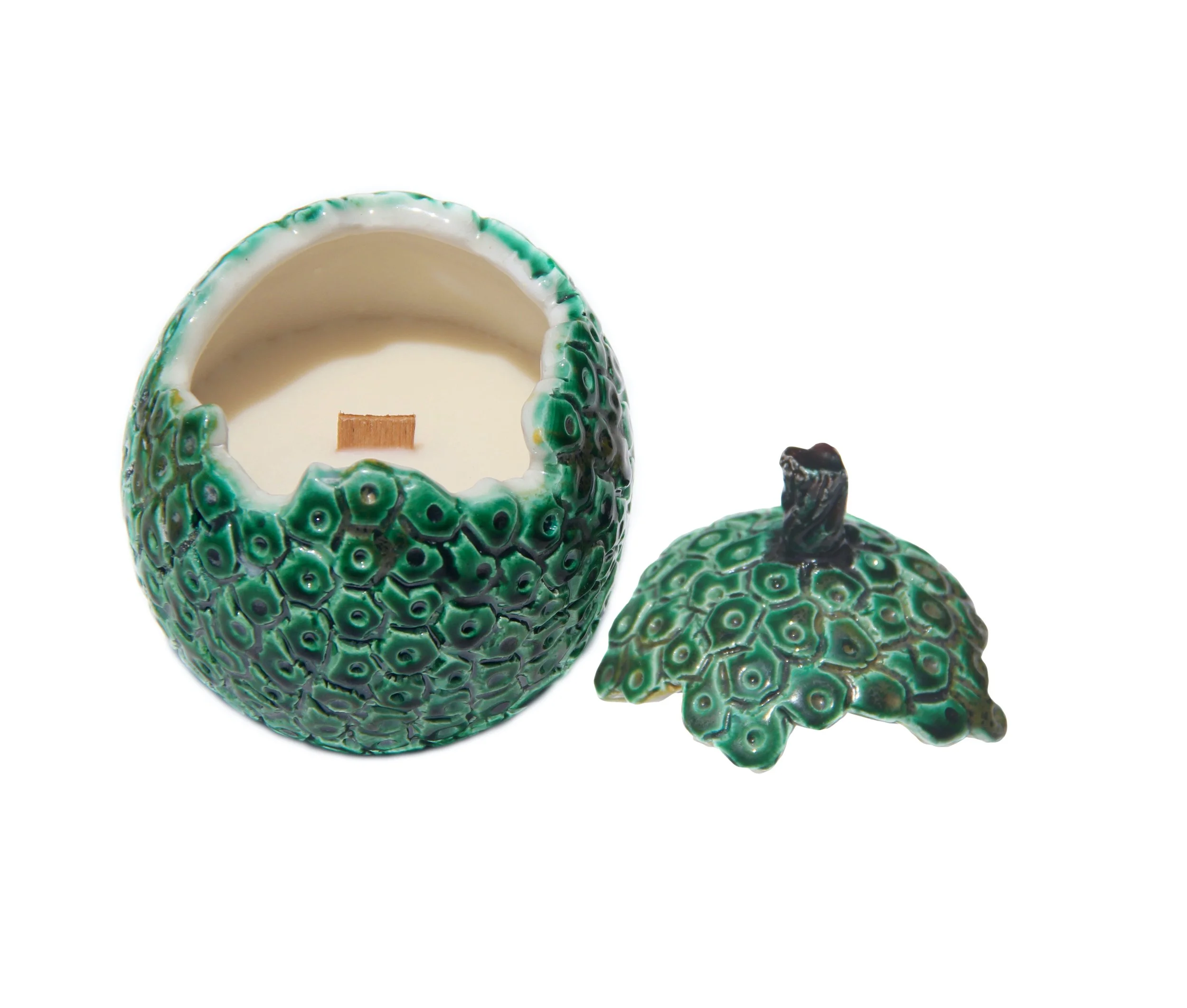Bread Fruit Candle Green