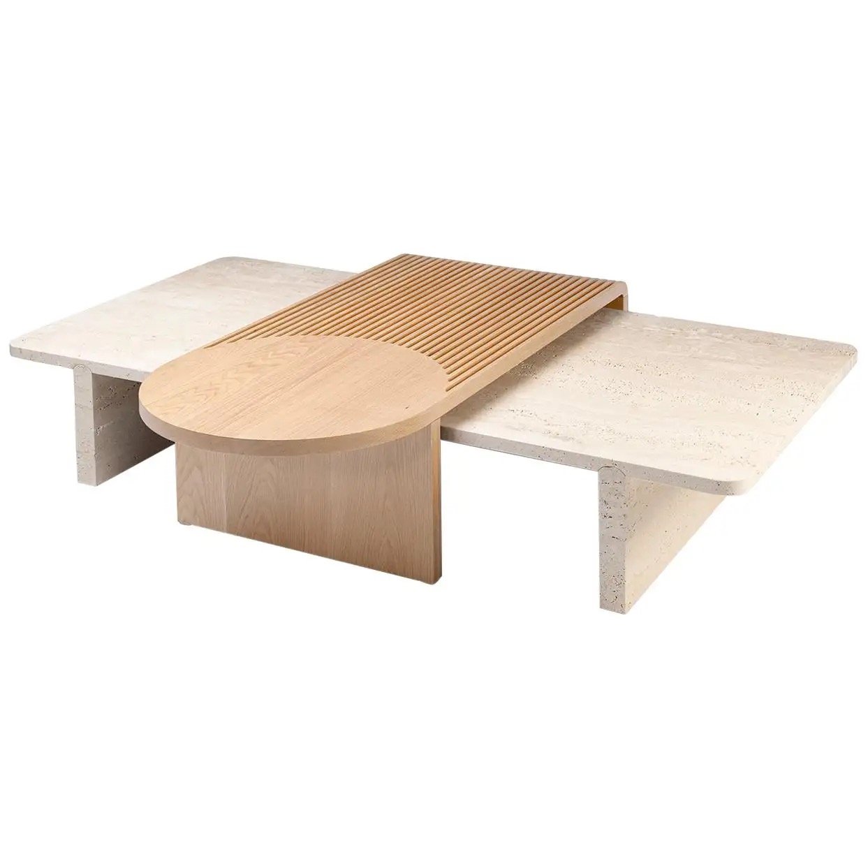 Stick and Stone Coffee Table