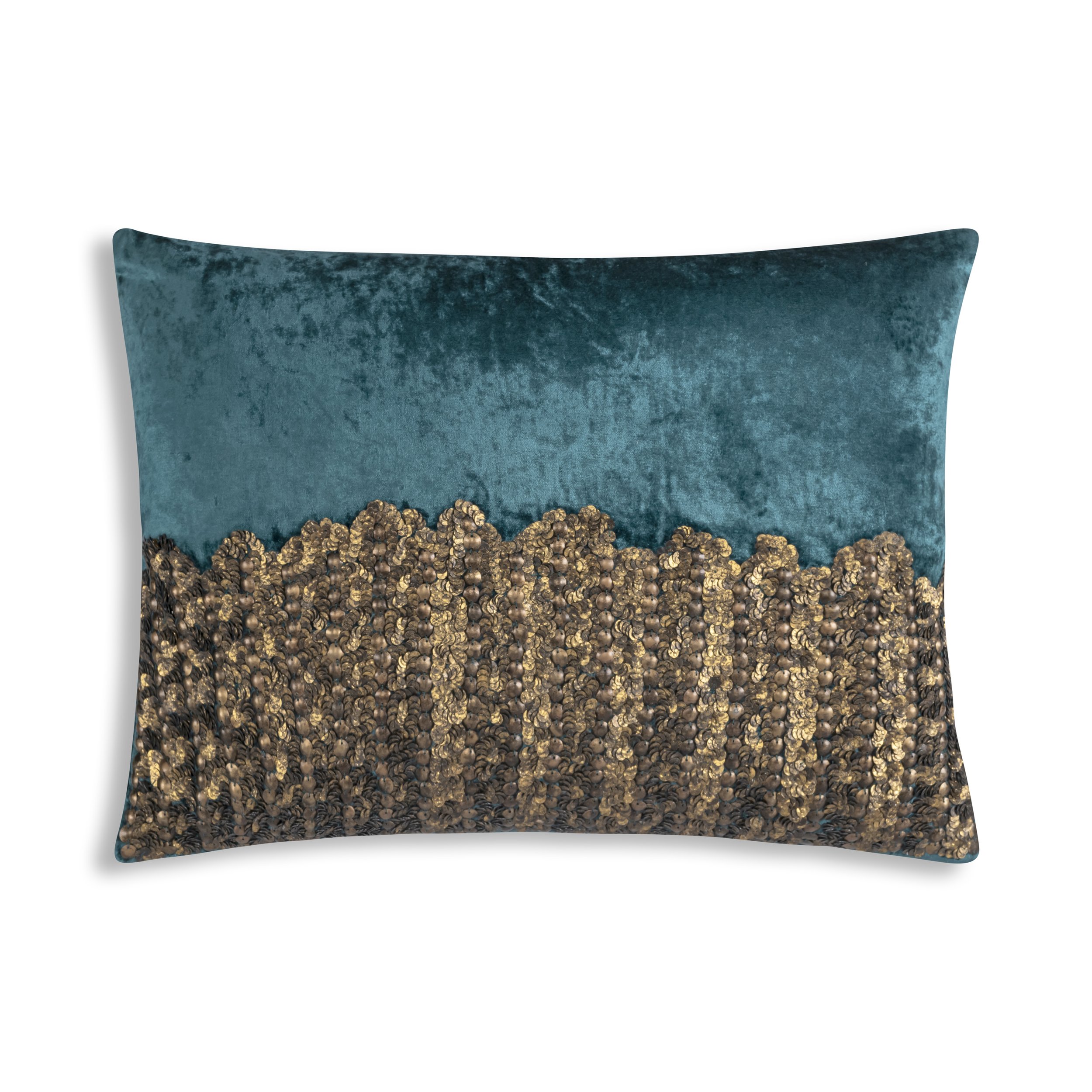 Shop Adele Stone Gold Velvet Lumbar Pillow Online Marie Burgos Collection
