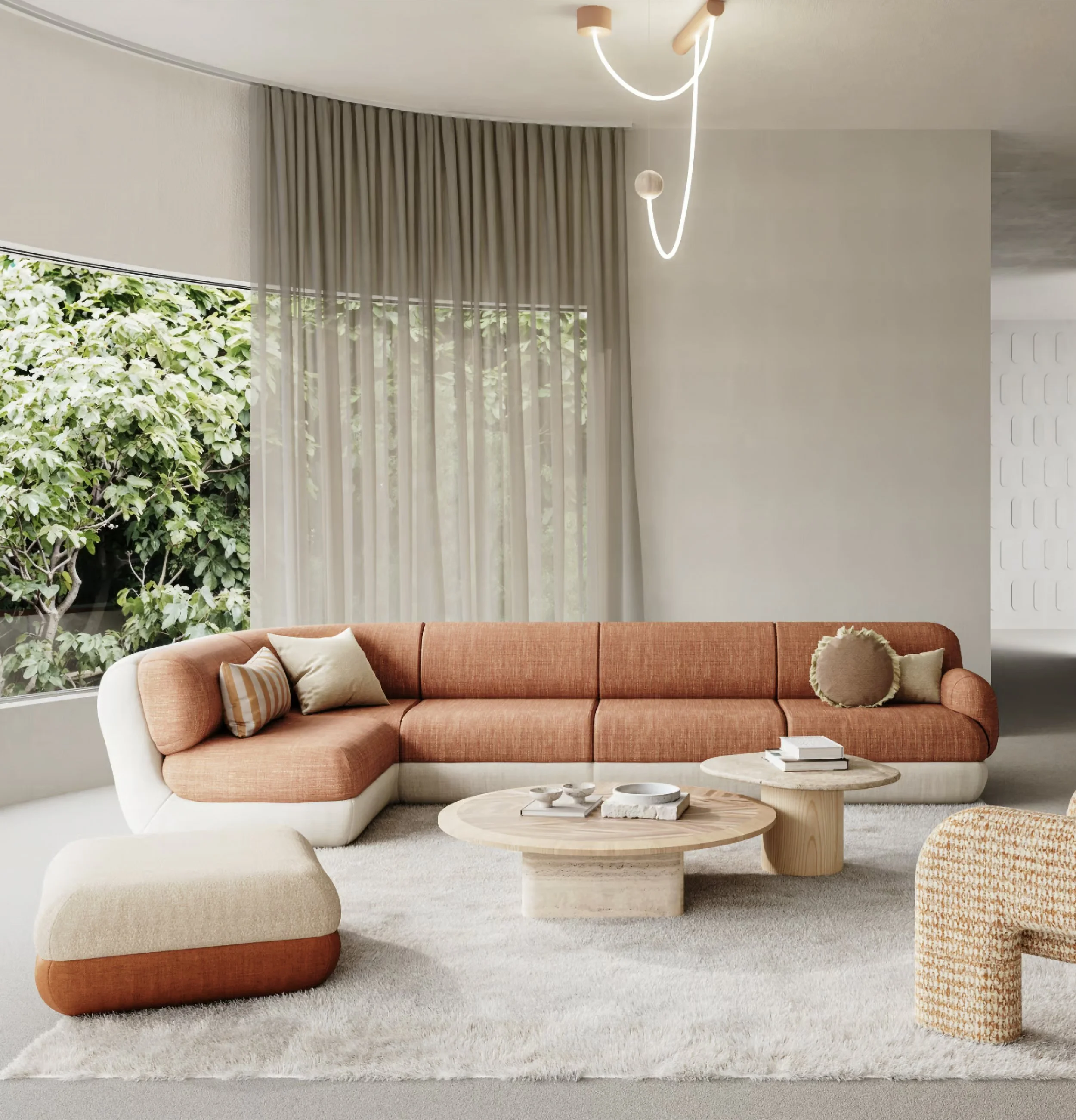 Playful Comfort Living-Room