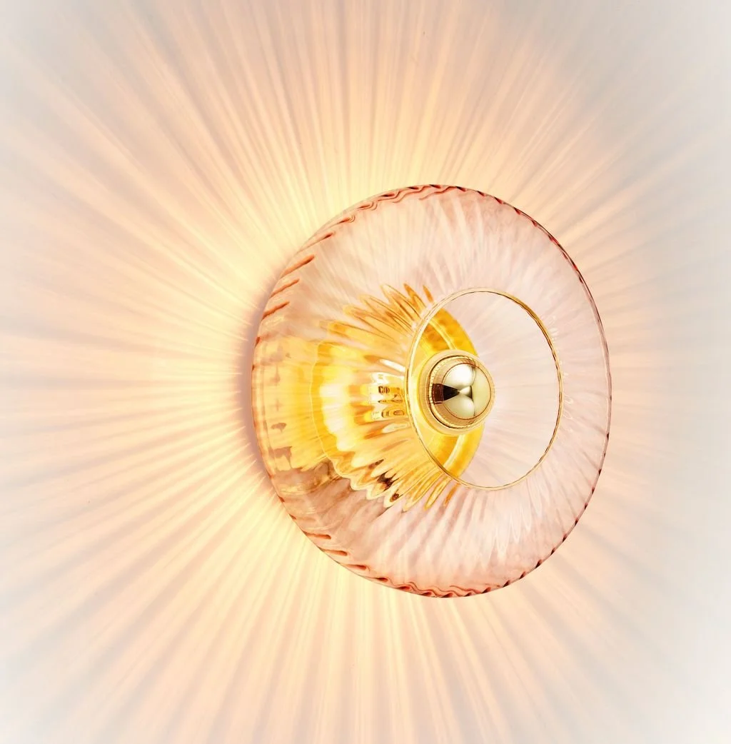 New wave Optic Light sconce pink- Marie Burgos Collection.jpeg