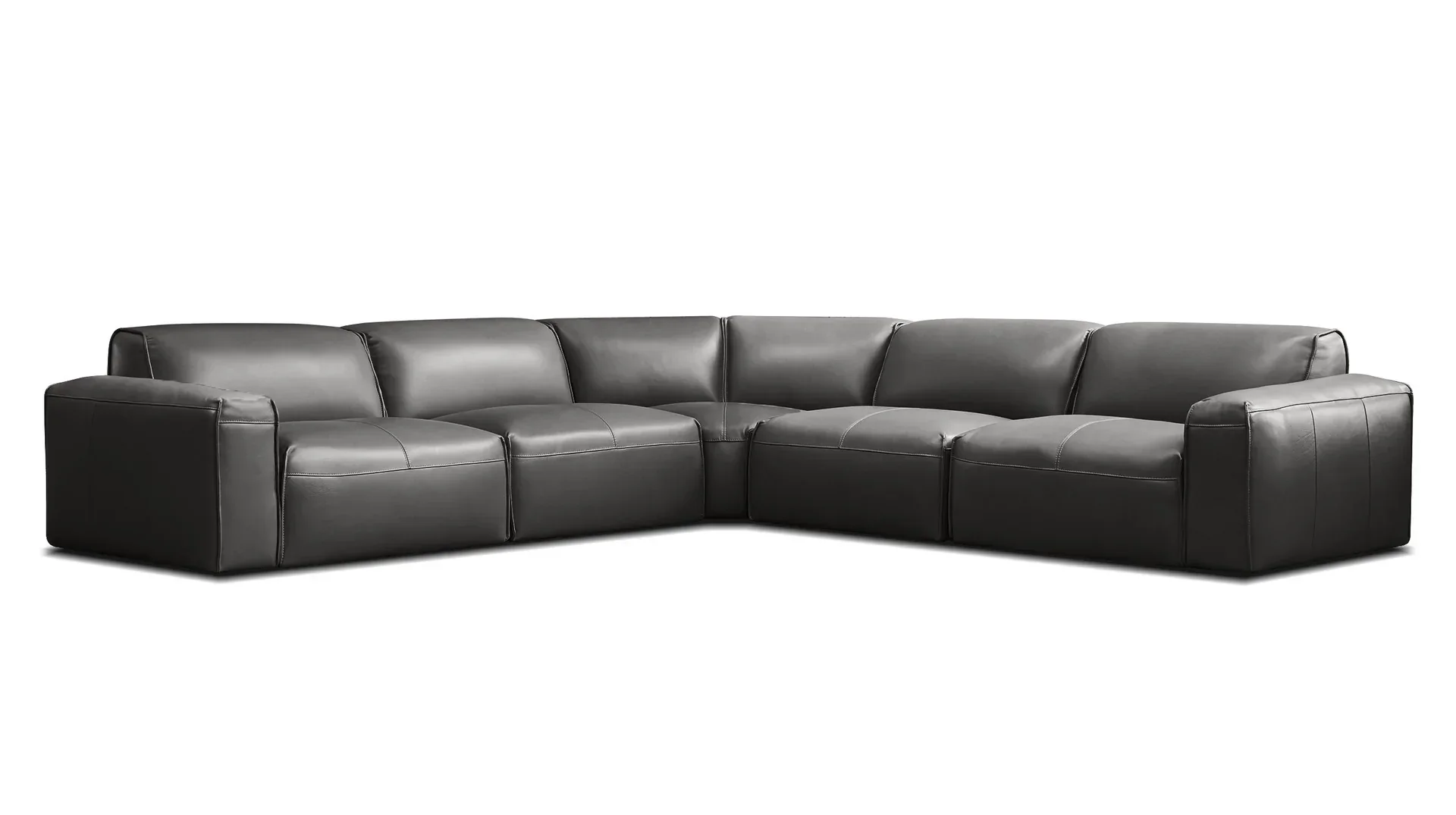 boone-modular-sectional-sofa-studio-iron-ore-leather-marie-burgos-collection .webp