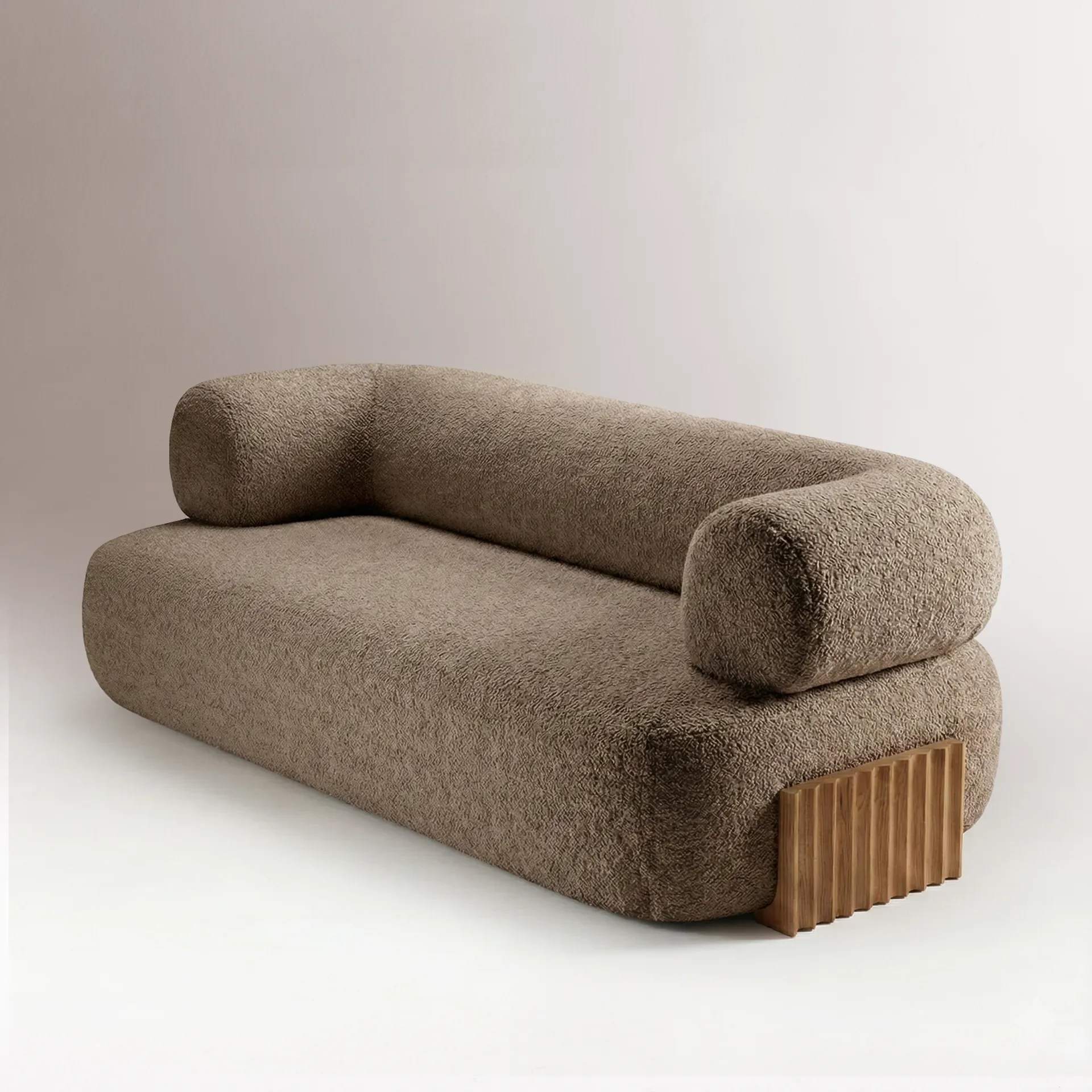 Carmel modern curved sofa in white boucle fabric with sculptural silhouette-Marie -Burgos- collection.png.webp