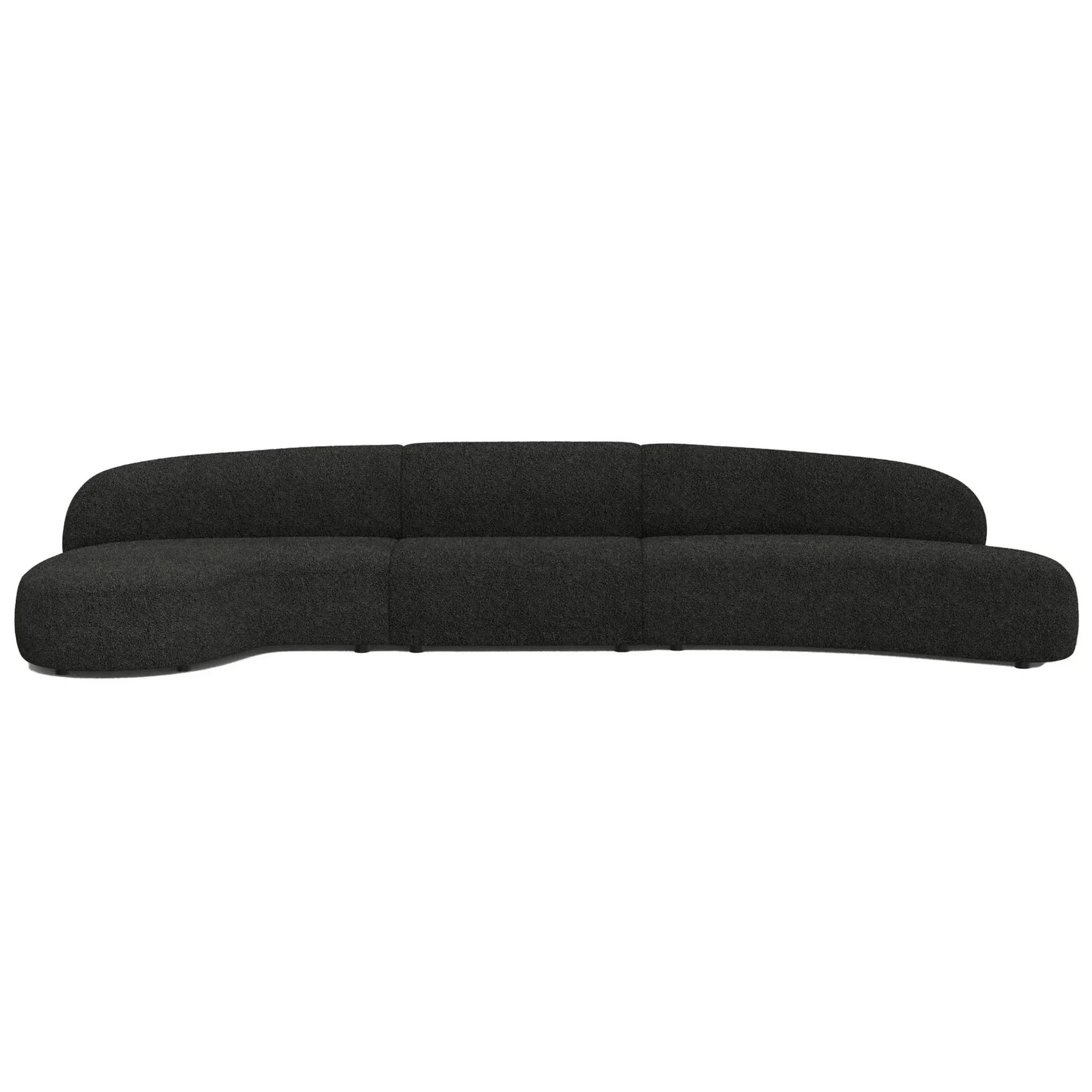 Moritz 3-piece curved sectional in Licorice Boucle.jpg.webp