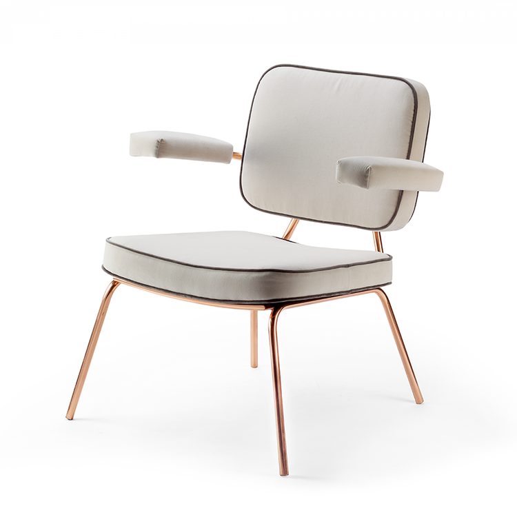 State Armchair - Barcelona Blossom - Angled Front View
