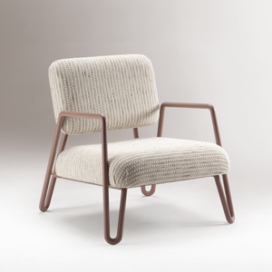Miami Armchair - Gilman Shingle - Angled Front View