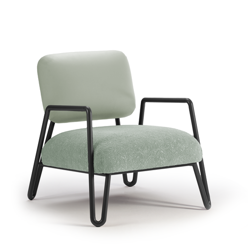 Miami Armchair - Barcelona Patina - Angled Front View