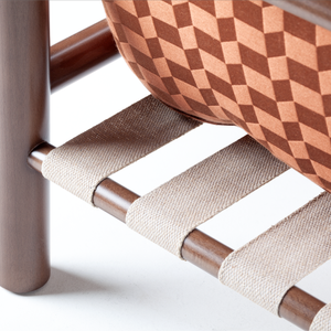 James Armchair - Closeup Straps