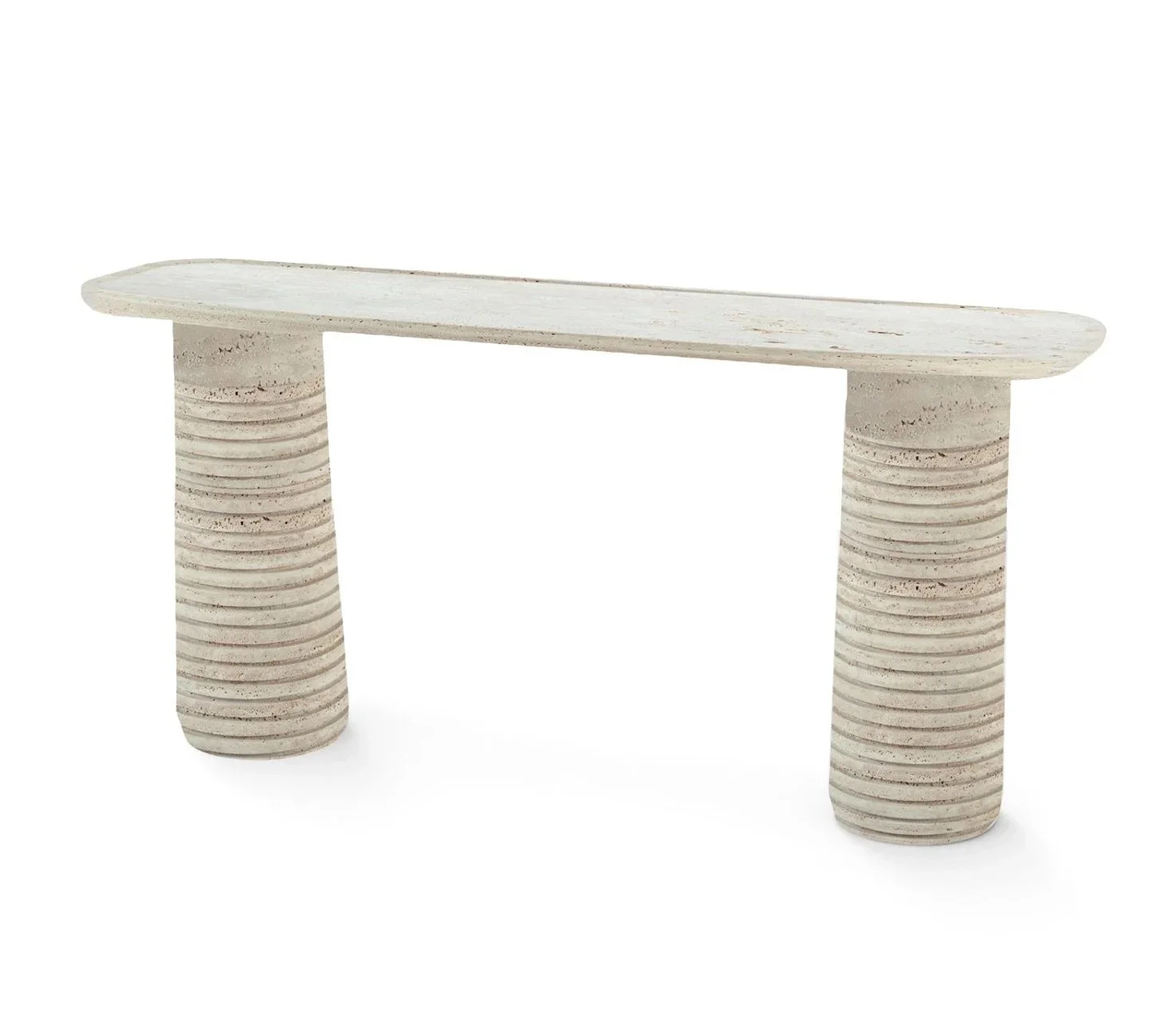 Poppy Console Table - Marble
