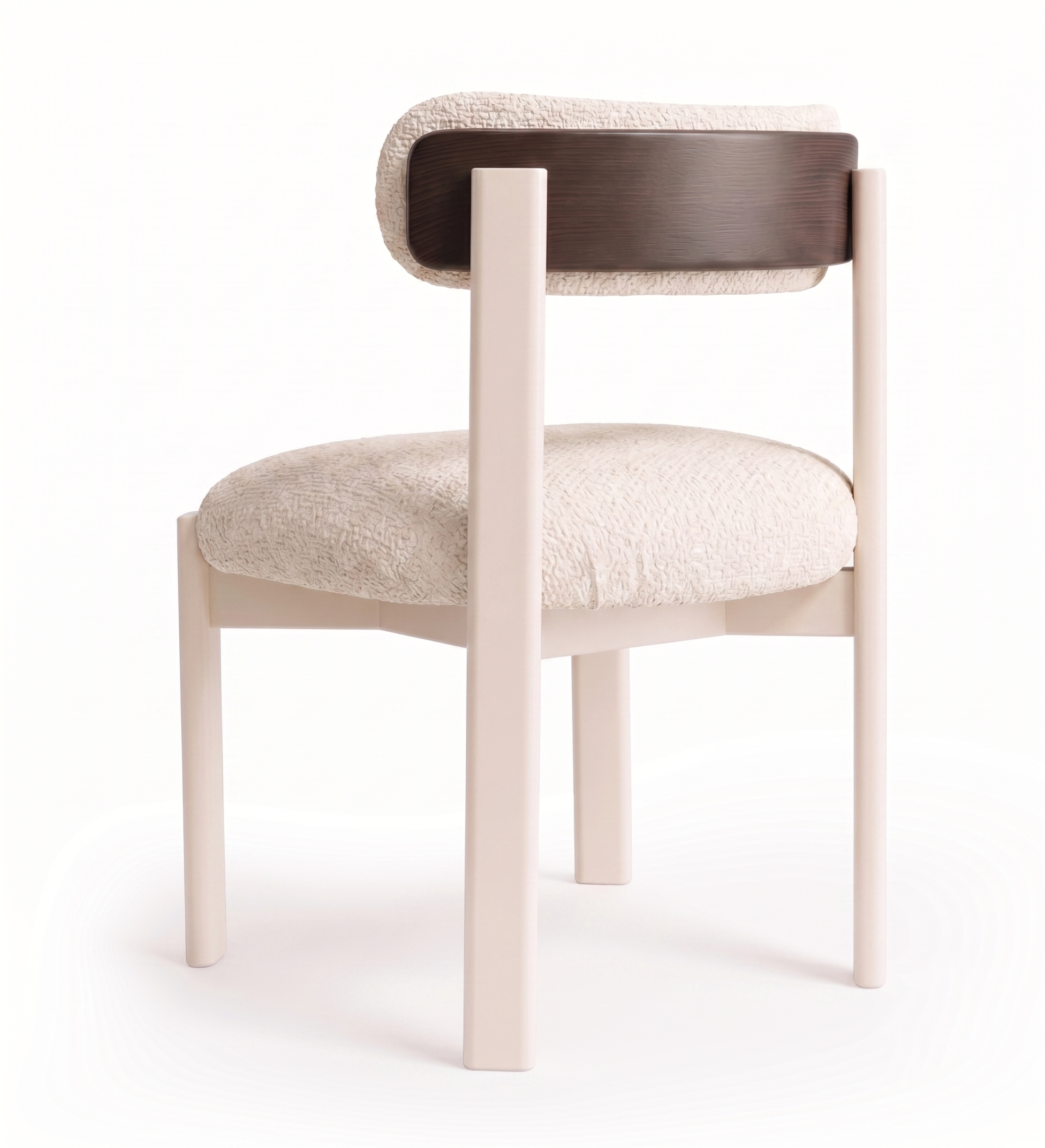 Siena Dining Chair — Lupo 007, Ivory | Marie Burgos Collection
