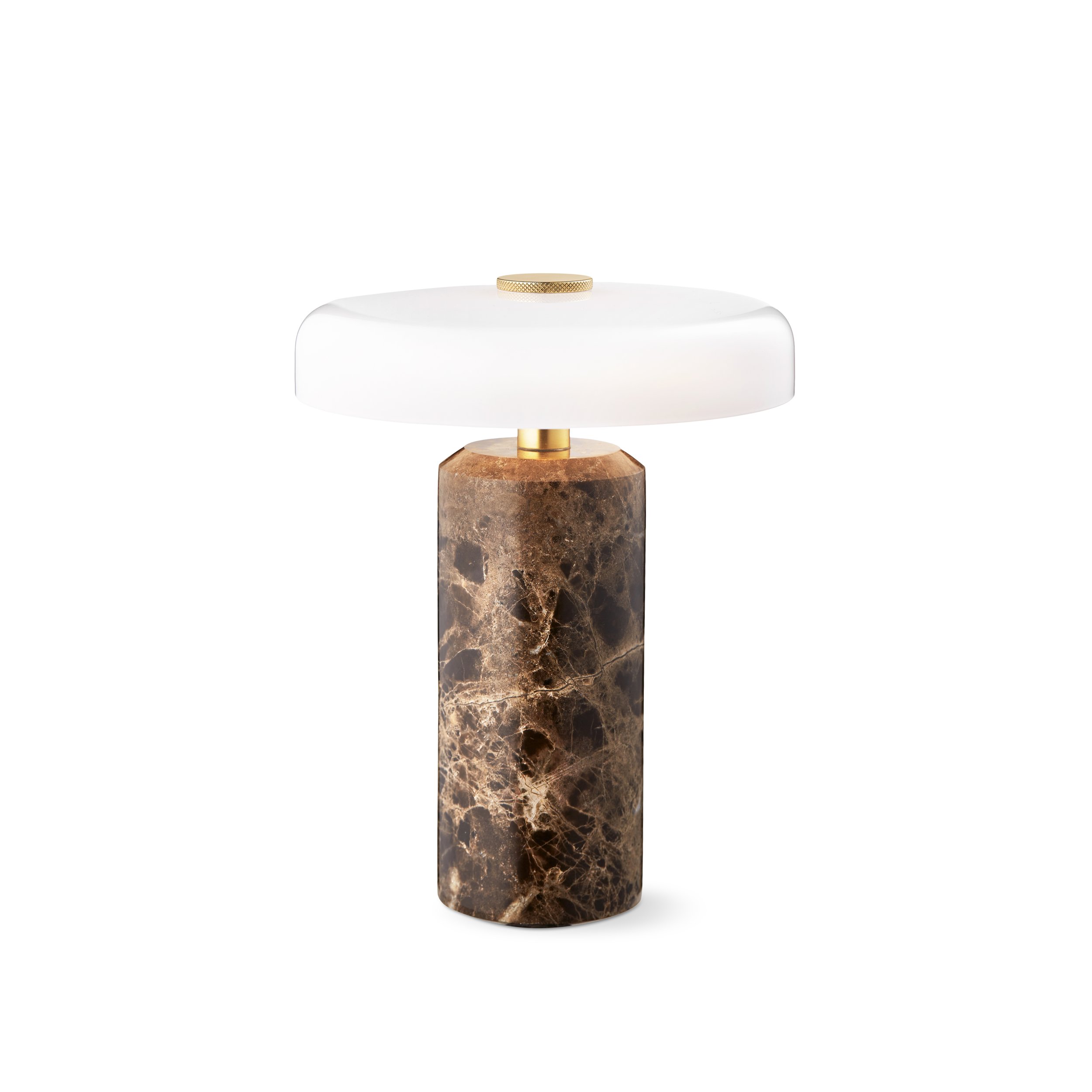 Trip Table Lamp – Dark Emperador | Opal