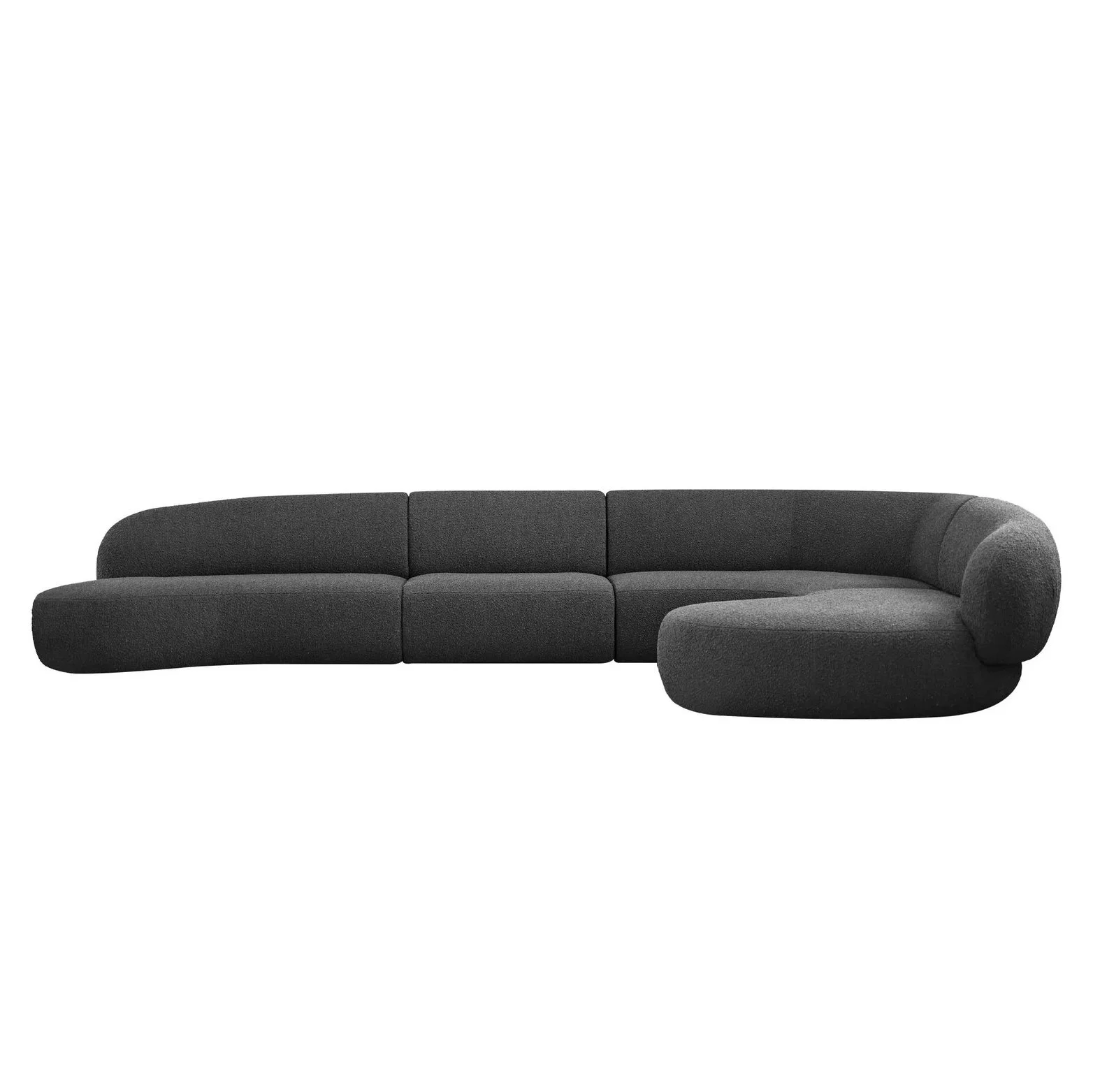 MORITZ CURVED SECTIONAL - 4-PIECE