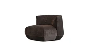 Kitsui Occasional Chair - Coffee Bean - Angled View.webp
