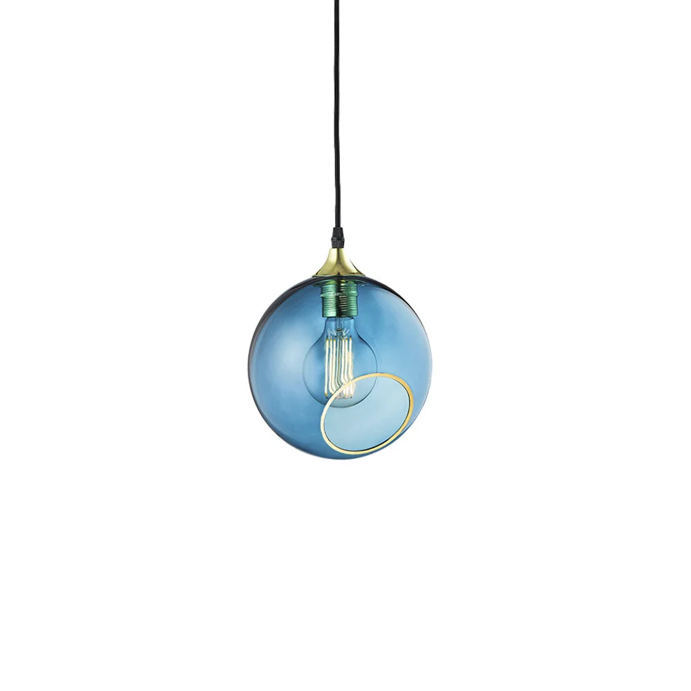 Ballroom Blue Pendant Light