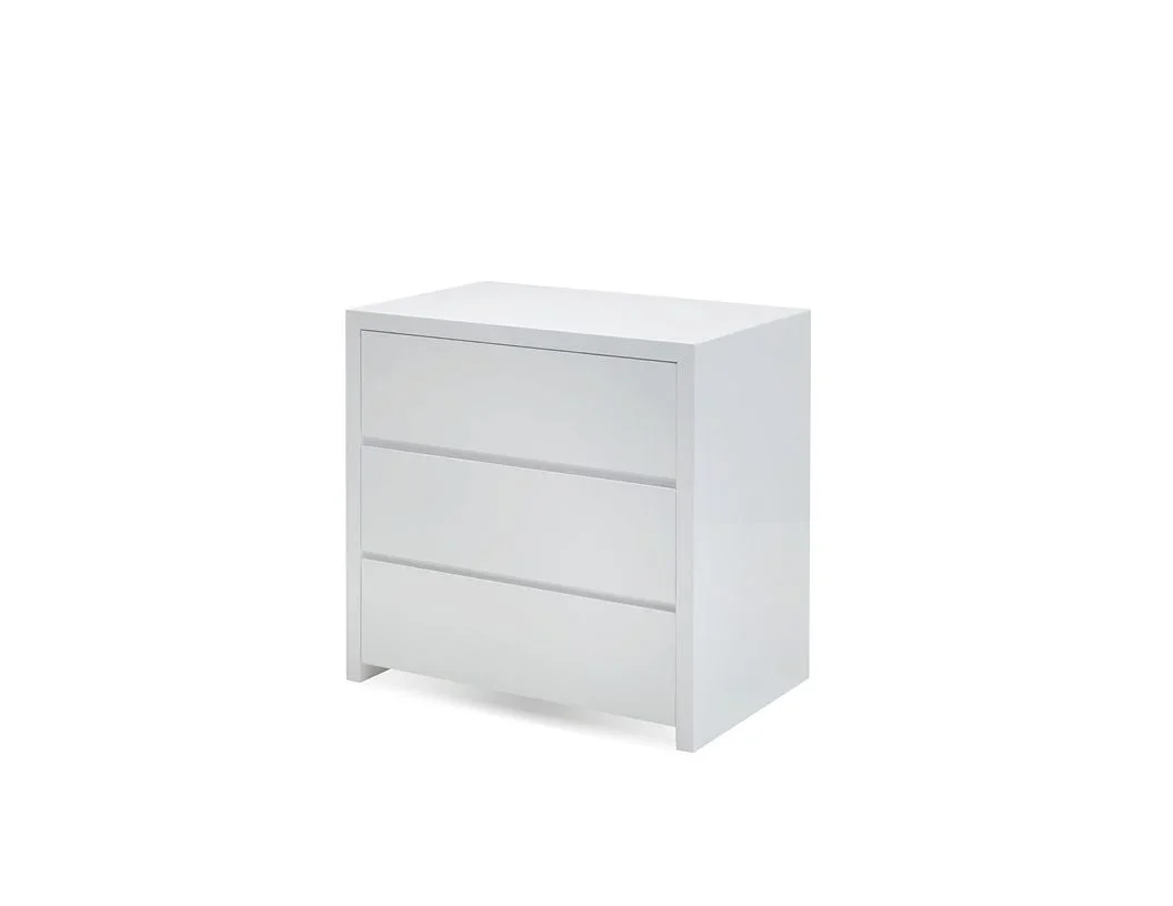 Blanche Dresser 3-Drawers - White