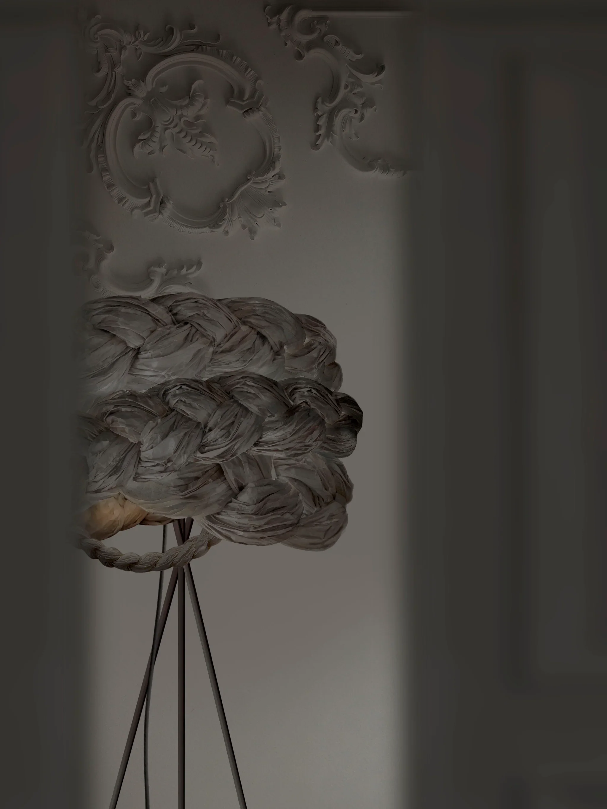 marie burgos collection-bride-handcrafted-paper-floor-lamp-medium-graphite-4_2048x.jpg.webp (Copy)