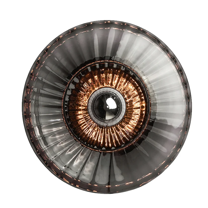 New Wave Optic Wall Sconce XL - Smoke