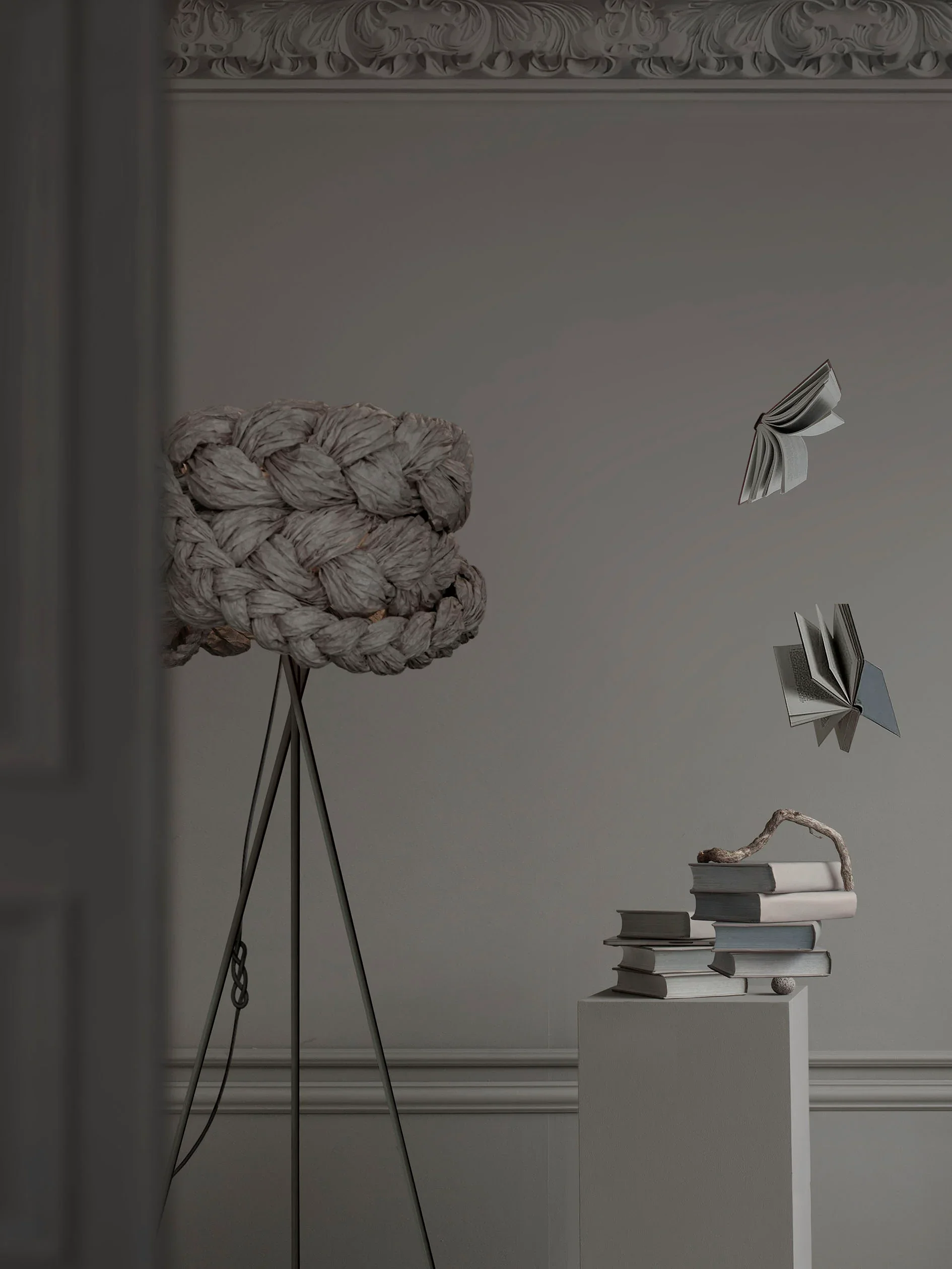 marie burgos collection-bride-handcrafted-paper-floor-lamp-medium-graphite-3_2048x.jpg.webp (Copy)