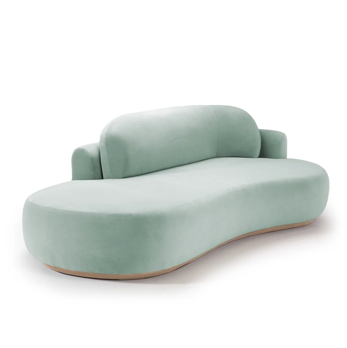 Naked curved sofa - soft jade -Marie burgos collection..jpg