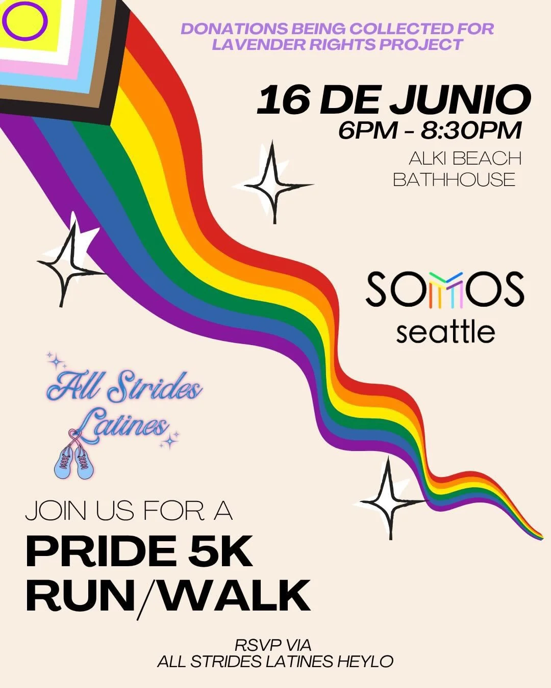 Somos Seattle x All Stride Latines Pride 5k Run/Walk