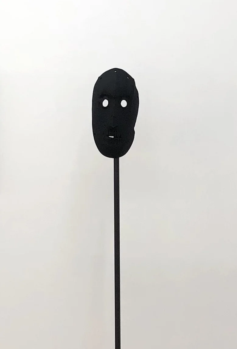 Basel Abbas and Ruanne Abou-Rahme, Mask Plinth , 2018