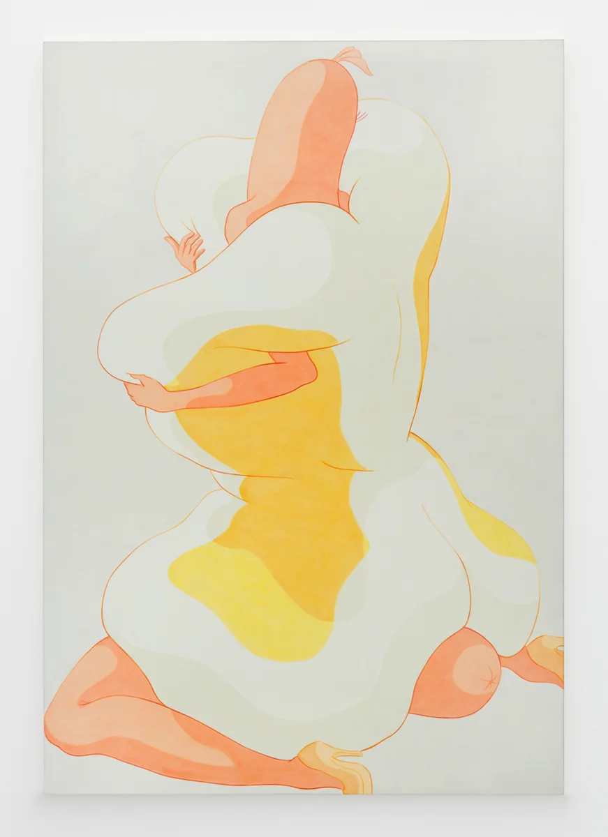Ivy Haldeman, Figure, Back Towards the Viewer, Knees on the Ground, Twist (Knees) , 2018