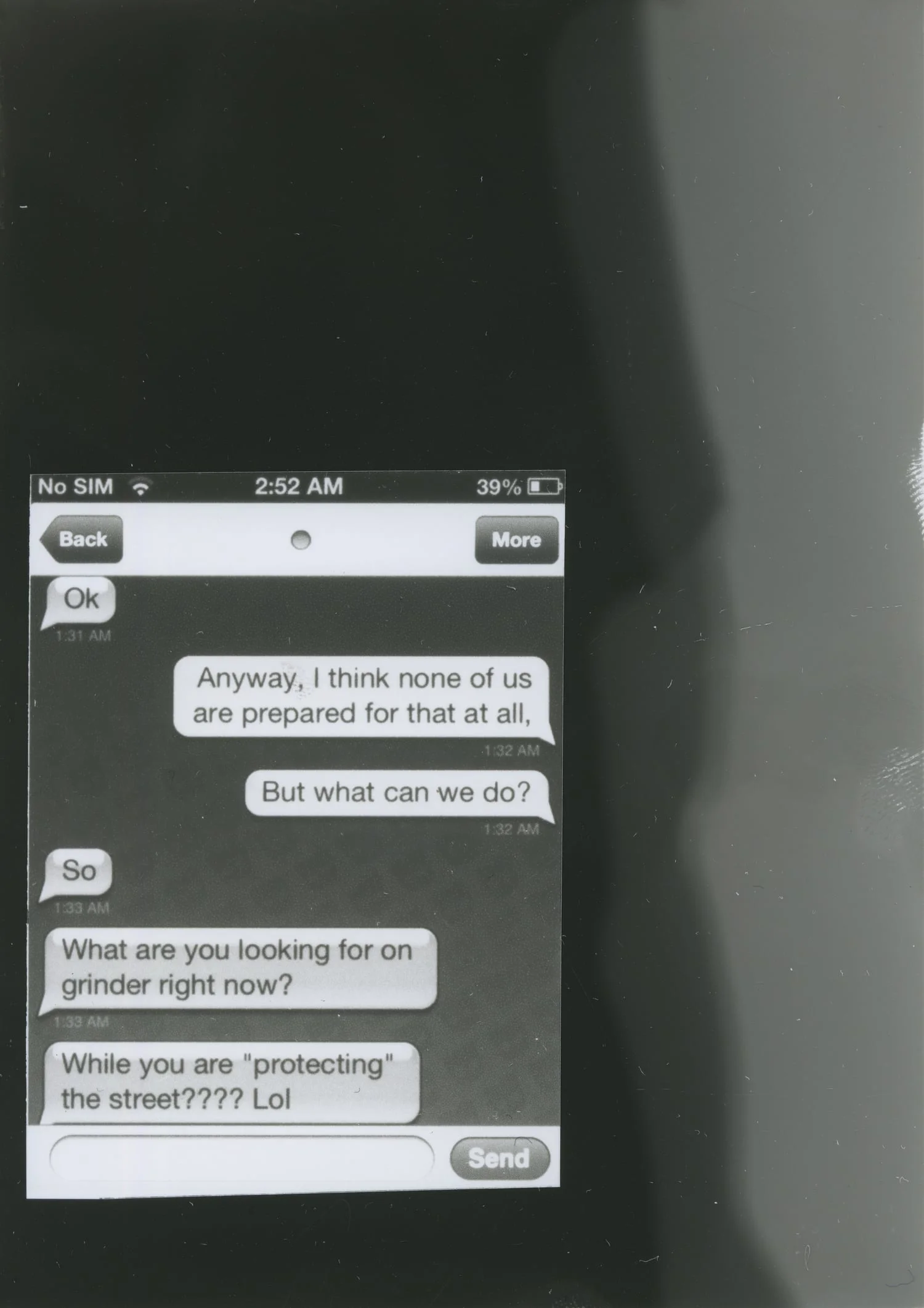 From Do You Have Work Tomorrow?, 2013.