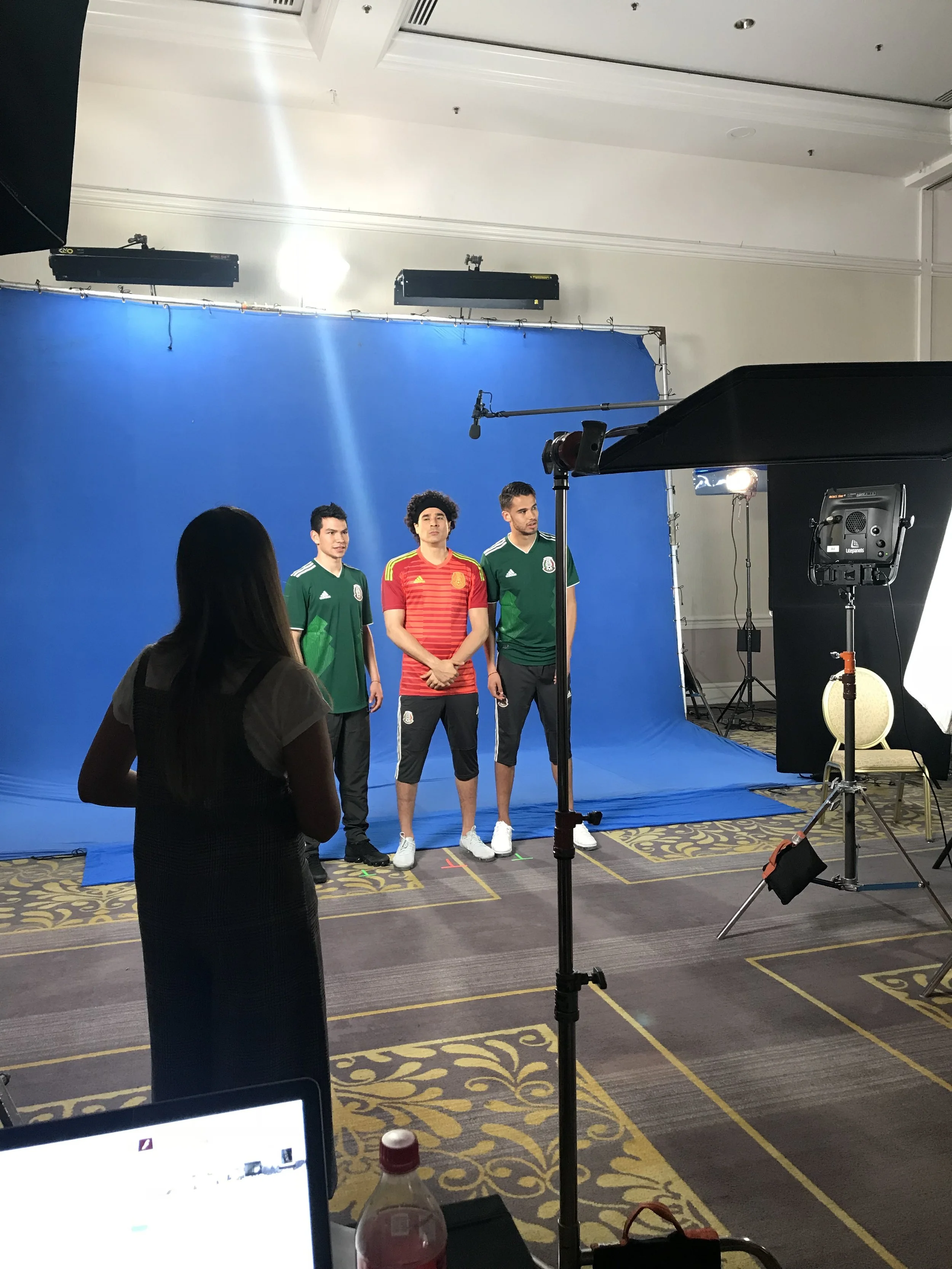 Mexican National Football Media Day Shoot