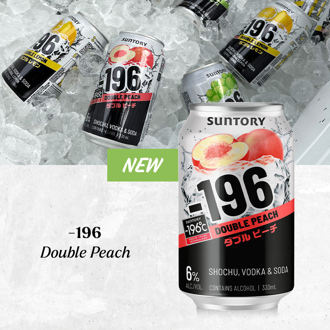 Peach is the word right now and Suntory -196 has just released their latest flavour, Double Peach 🍑 Head into LIQUORLAND #MundaringVillage to check it out this week!